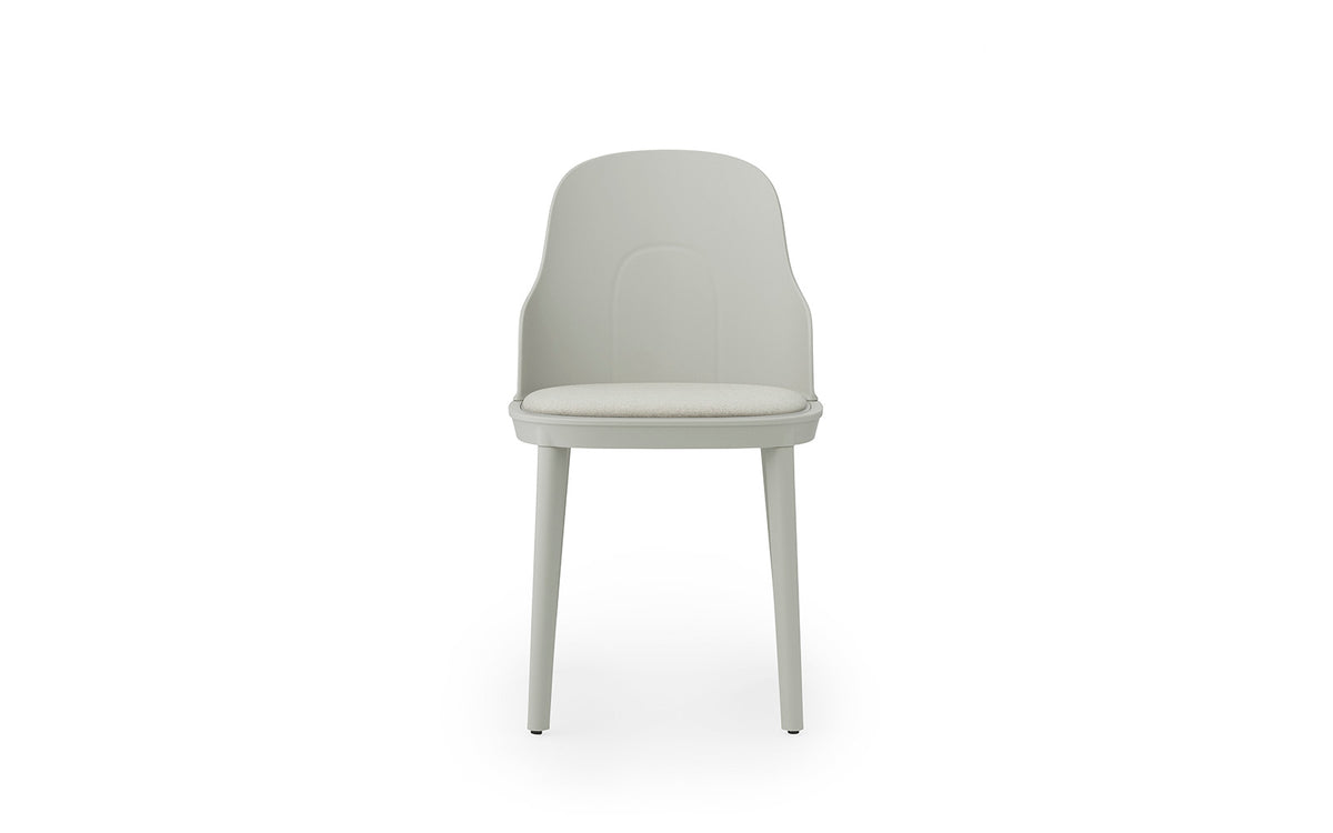 Allez Stuhl gepolstert Main Line Flax, warmes grau/polypropylen in präsentiert im Onlineshop von KAQTU Design AG. Stuhl ist von Normann Copenhagen