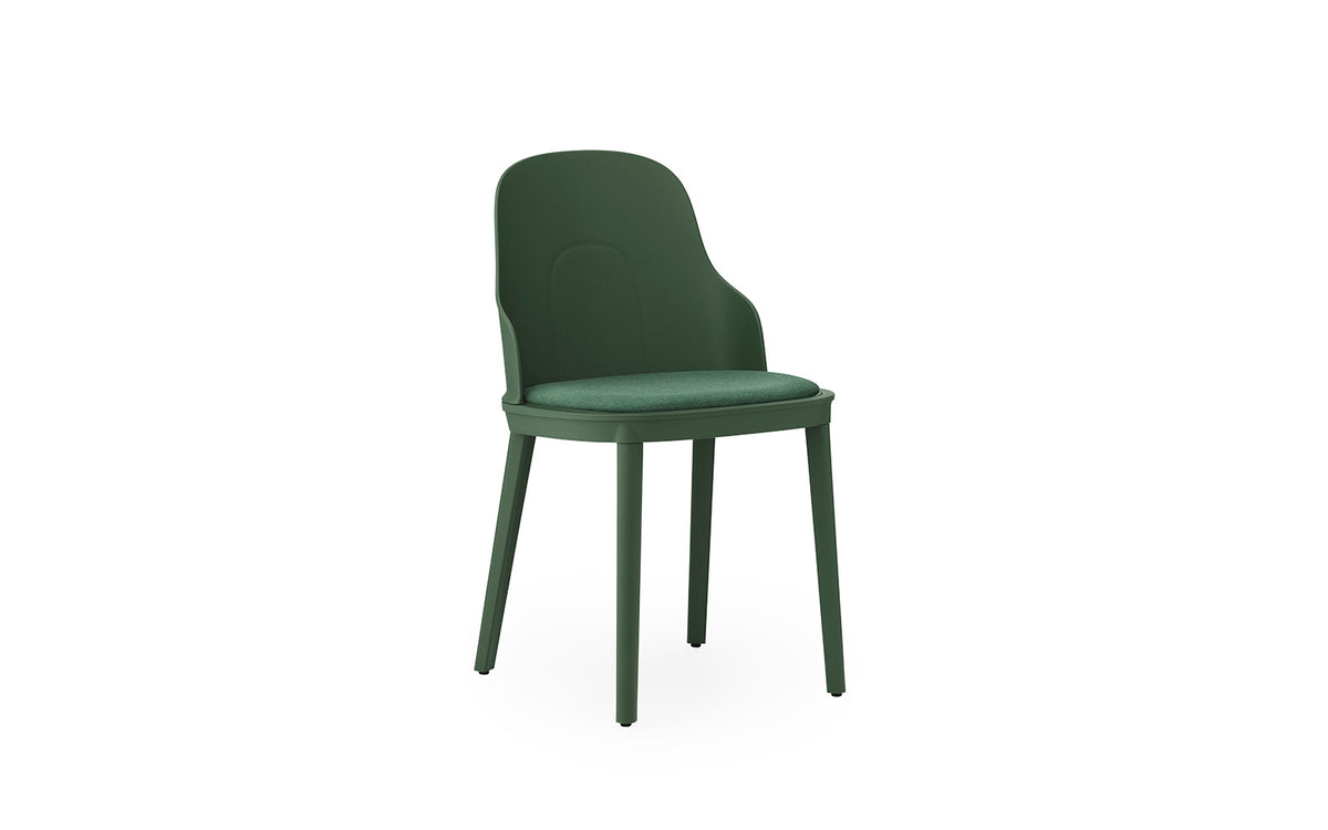 Allez Stuhl gepolstert Main Line Flax, park grün/polypropylen in Park grün präsentiert im Onlineshop von KAQTU Design AG. Stuhl ist von Normann Copenhagen
