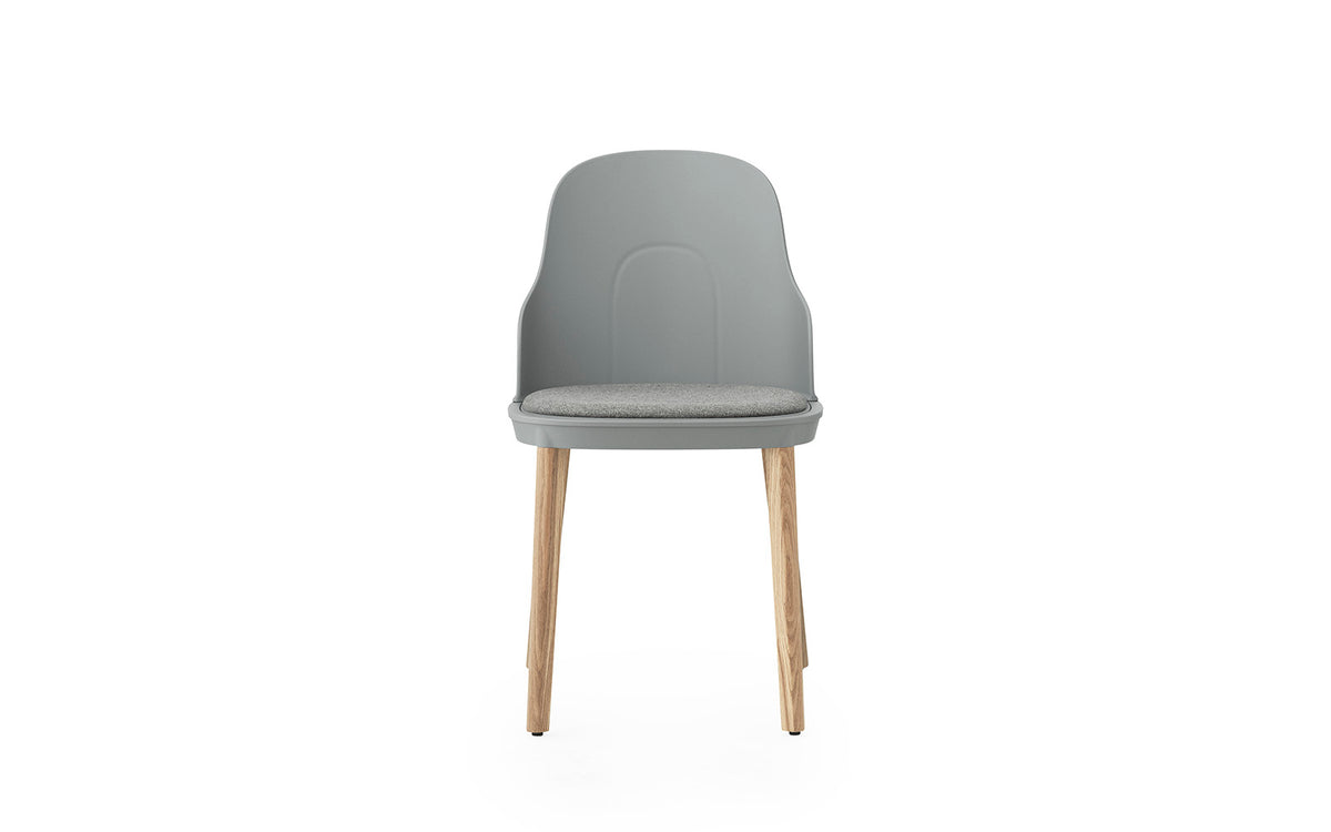 Allez Stuhl in Grau präsentiert im Onlineshop von KAQTU Design AG. Stuhl ist von Normann Copenhagen