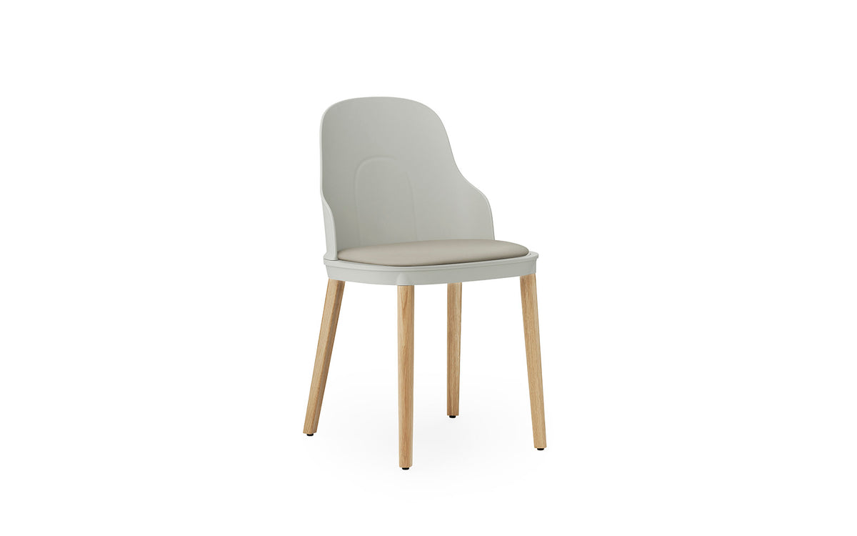 Allez Stuhl in Warm grau präsentiert im Onlineshop von KAQTU Design AG. Stuhl ist von Normann Copenhagen