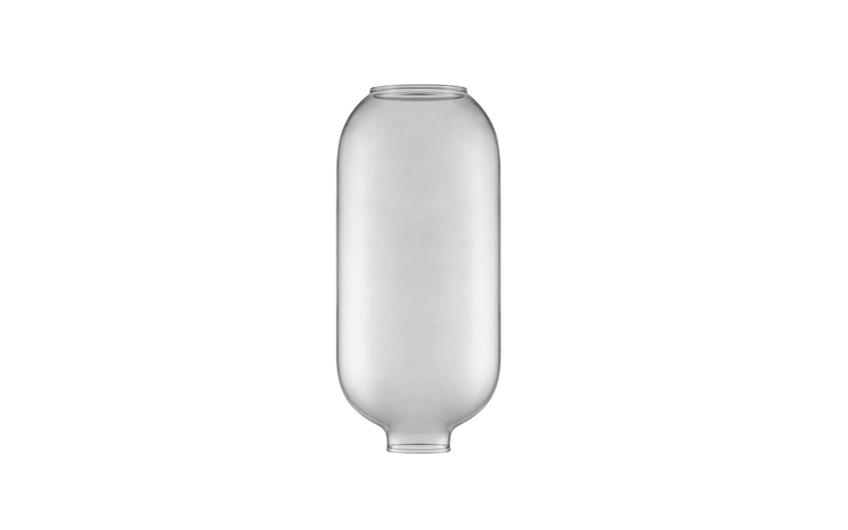 Amp Lampe Ersatzglas, Gross rauchschwarz in Rauchschwarz präsentiert im Onlineshop von KAQTU Design AG. Ersatzglas ist von Normann Copenhagen