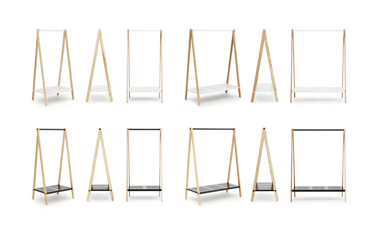 Toj Kleiderständer gross in Weiss präsentiert im Onlineshop von KAQTU Design AG. Kleiderständer ist von Normann Copenhagen