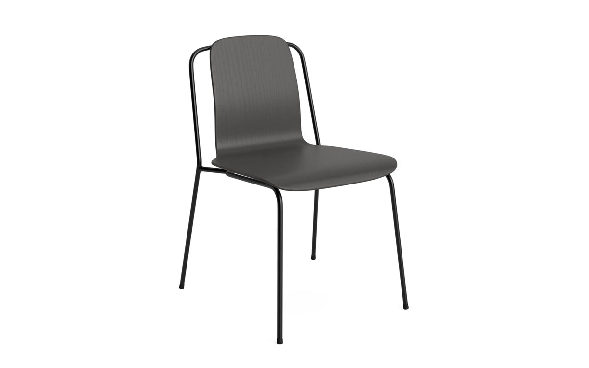 Studio Stuhl in Schwarz präsentiert im Onlineshop von KAQTU Design AG. Stuhl ist von Normann Copenhagen