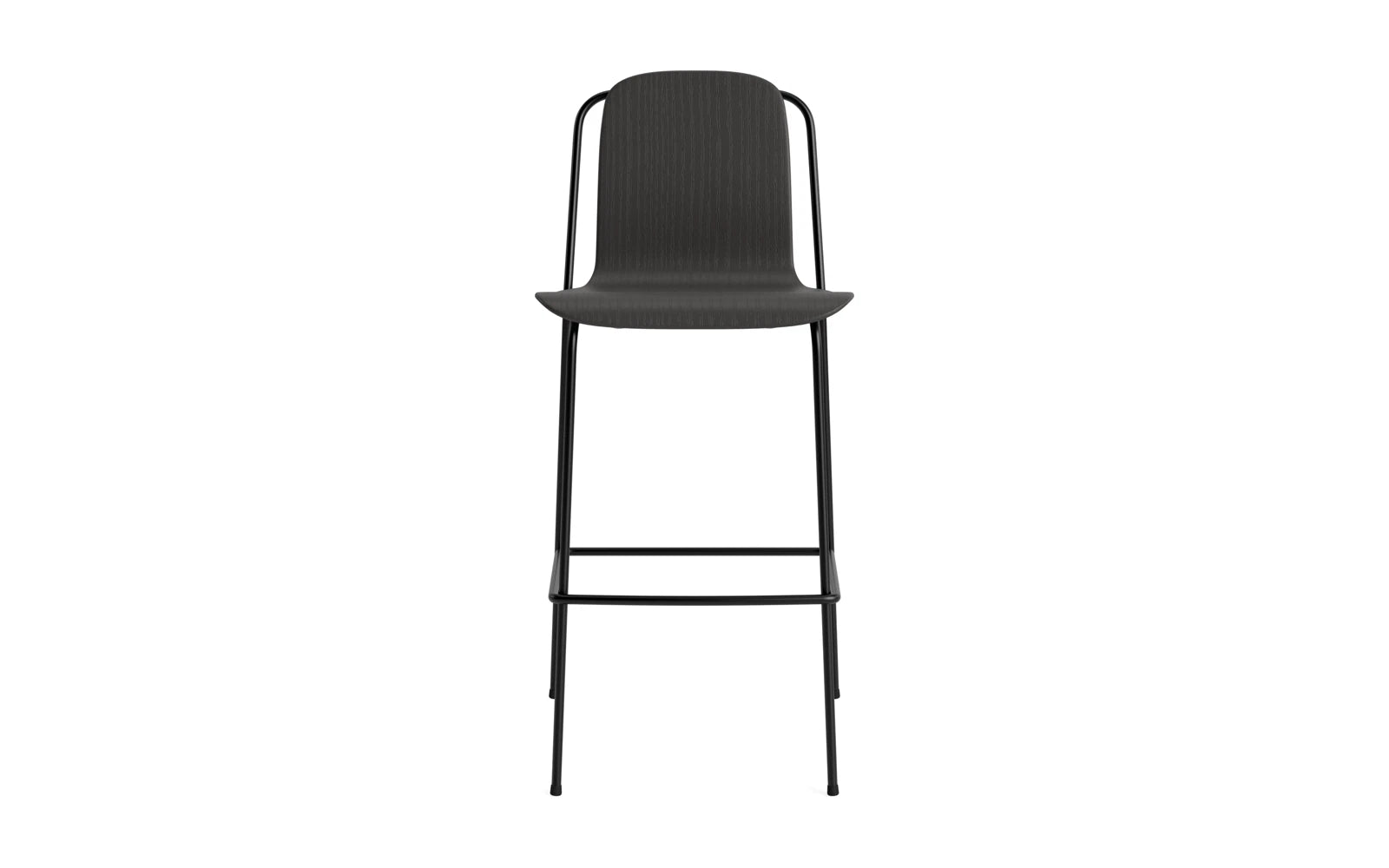 Eleganter Barstuhl von Normann Copenhagen, vereint skandinavisches Design mit Funktionalität, perfekt für moderne Küchen und Bars.