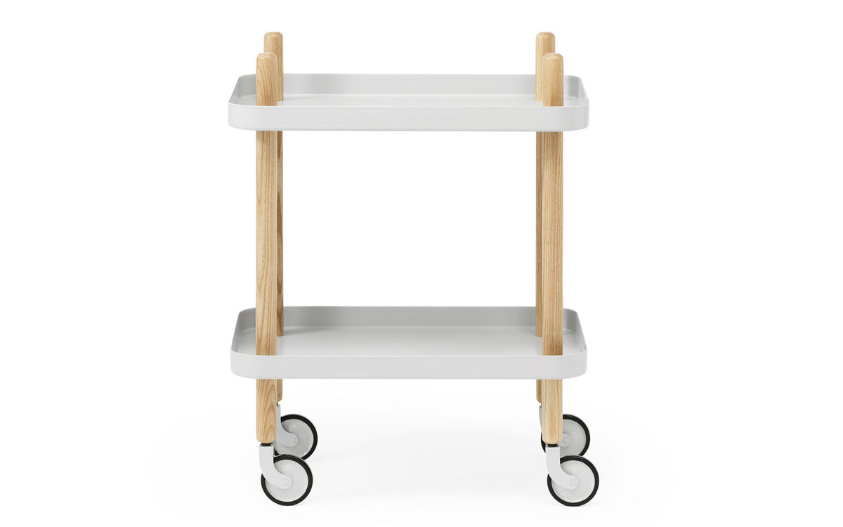 Block Tisch in präsentiert im Onlineshop von KAQTU Design AG. Servierwagen ist von Normann Copenhagen
