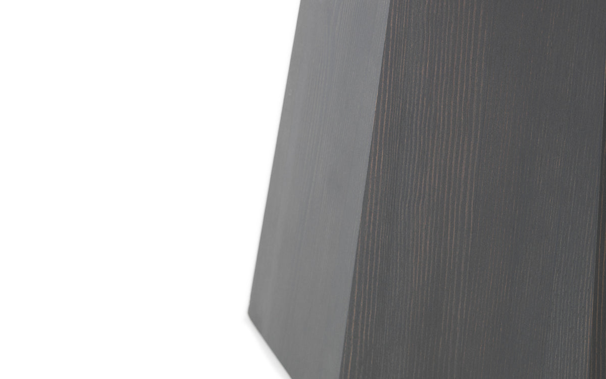 Pine Tisch Large in Dunkelgrau präsentiert im Onlineshop von KAQTU Design AG. Couchtisch ist von Normann Copenhagen
