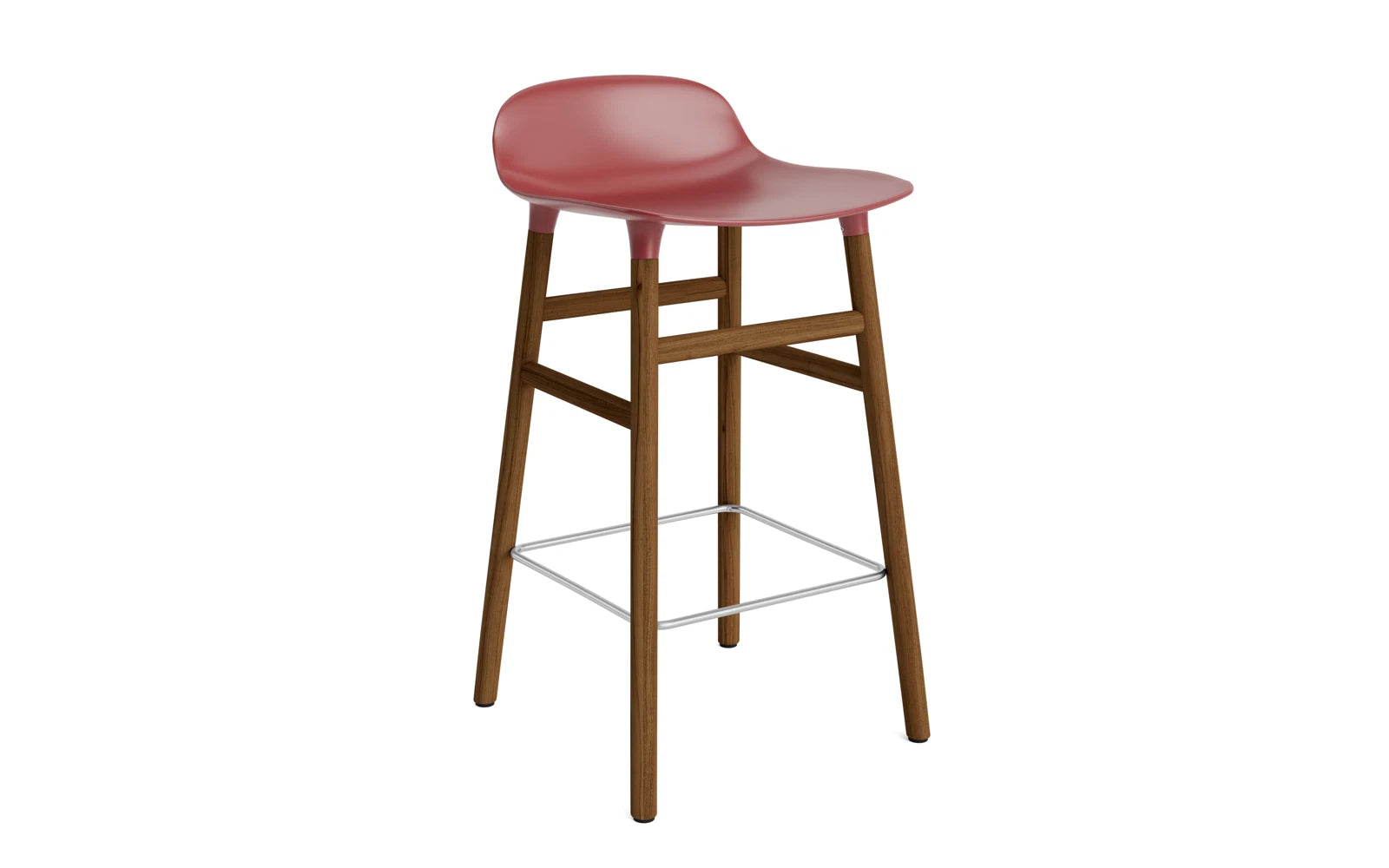 Moderner Form Barhocker von Normann Copenhagen, ideal für stilvolle Bars und Küchen, bietet eine harmonische Verbindung von Funktionalität und Design.