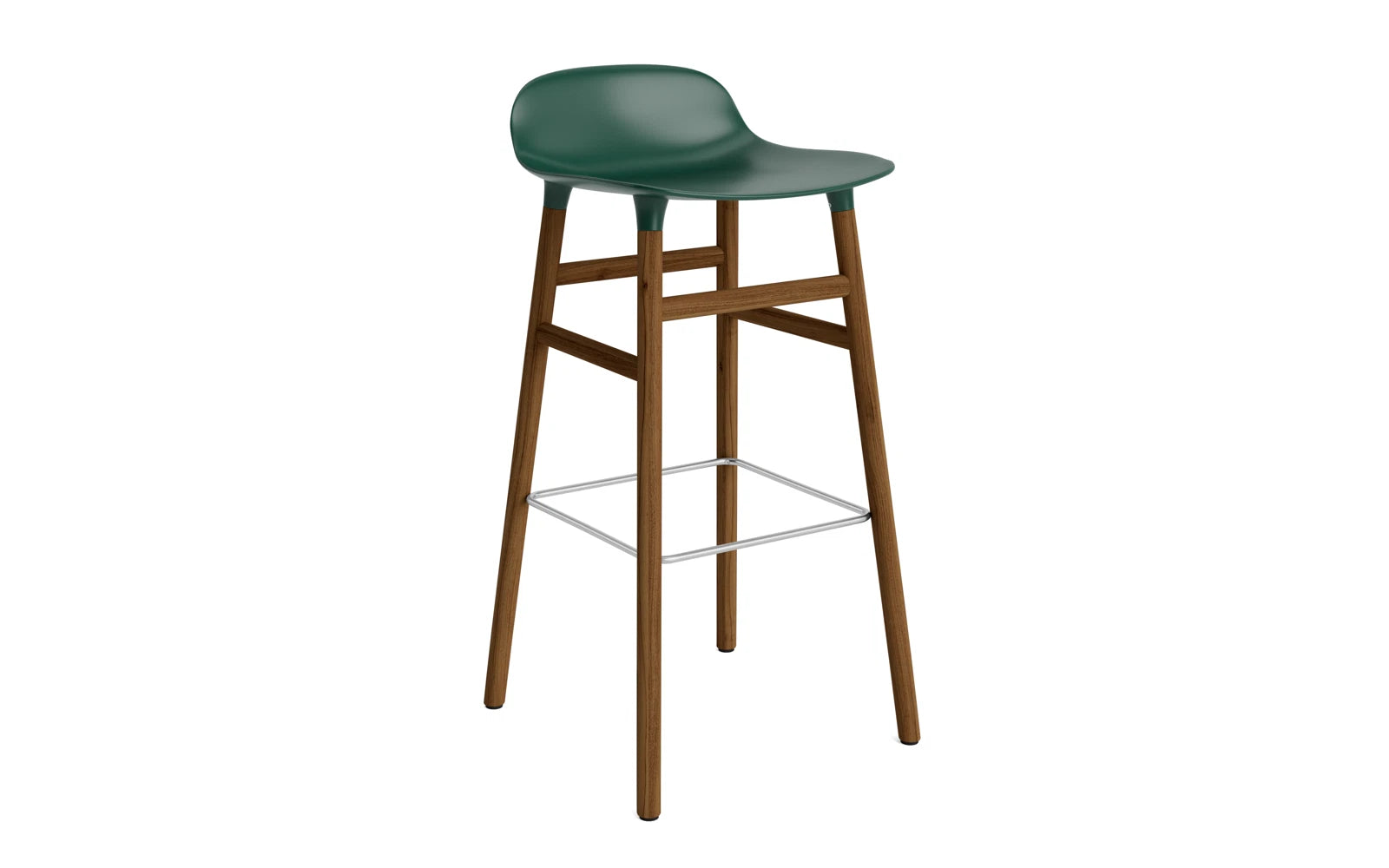 Eleganter Form Barhocker von Normann Copenhagen, perfekt für moderne Wohnräume, vereint Komfort und zeitloses Design.