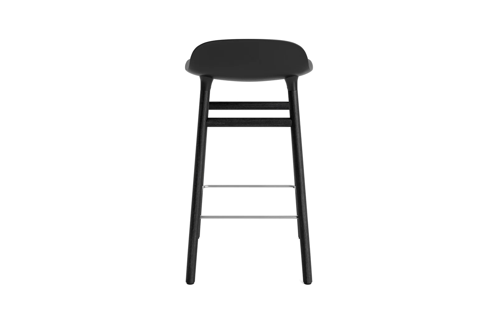 Erleben Sie den Form Barhocker von Normann Copenhagen – stilvolles skandinavisches Design trifft auf höchsten Sitzkomfort und Vielseitigkeit.