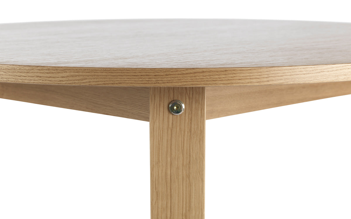 Slice Tisch Vol. 2 rund in Runder Tisch Ø95 präsentiert im Onlineshop von KAQTU Design AG. Esstisch ist von Normann Copenhagen