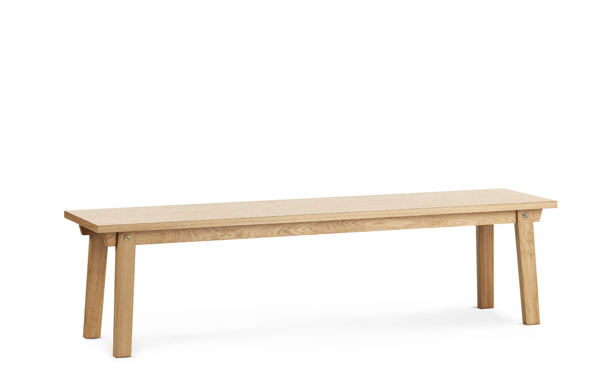 Slice Bank vol. 2 38x160 cm Eiche in Bank 38x160 präsentiert im Onlineshop von KAQTU Design AG. Sitzbank ist von Normann Copenhagen