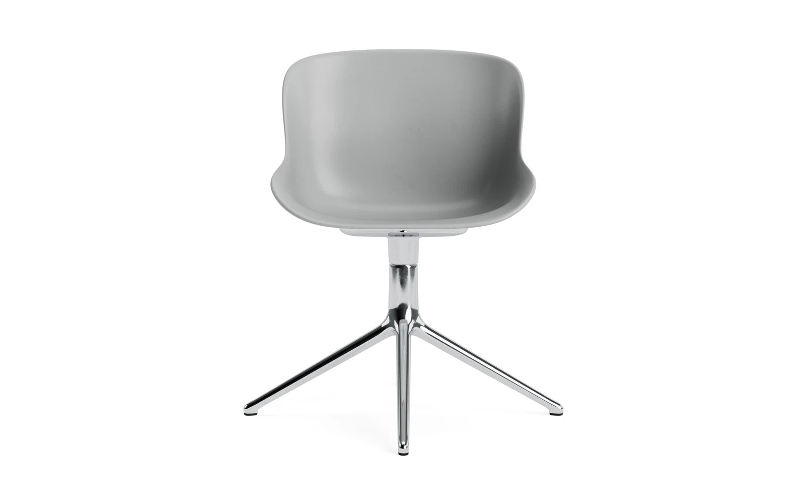 Erleben Sie den Hyg Drehsessel Aluminium Grau von Normann Copenhagen – ein eleganter Sessel, der skandinavische Gemütlichkeit und modernen Komfort vereint.
