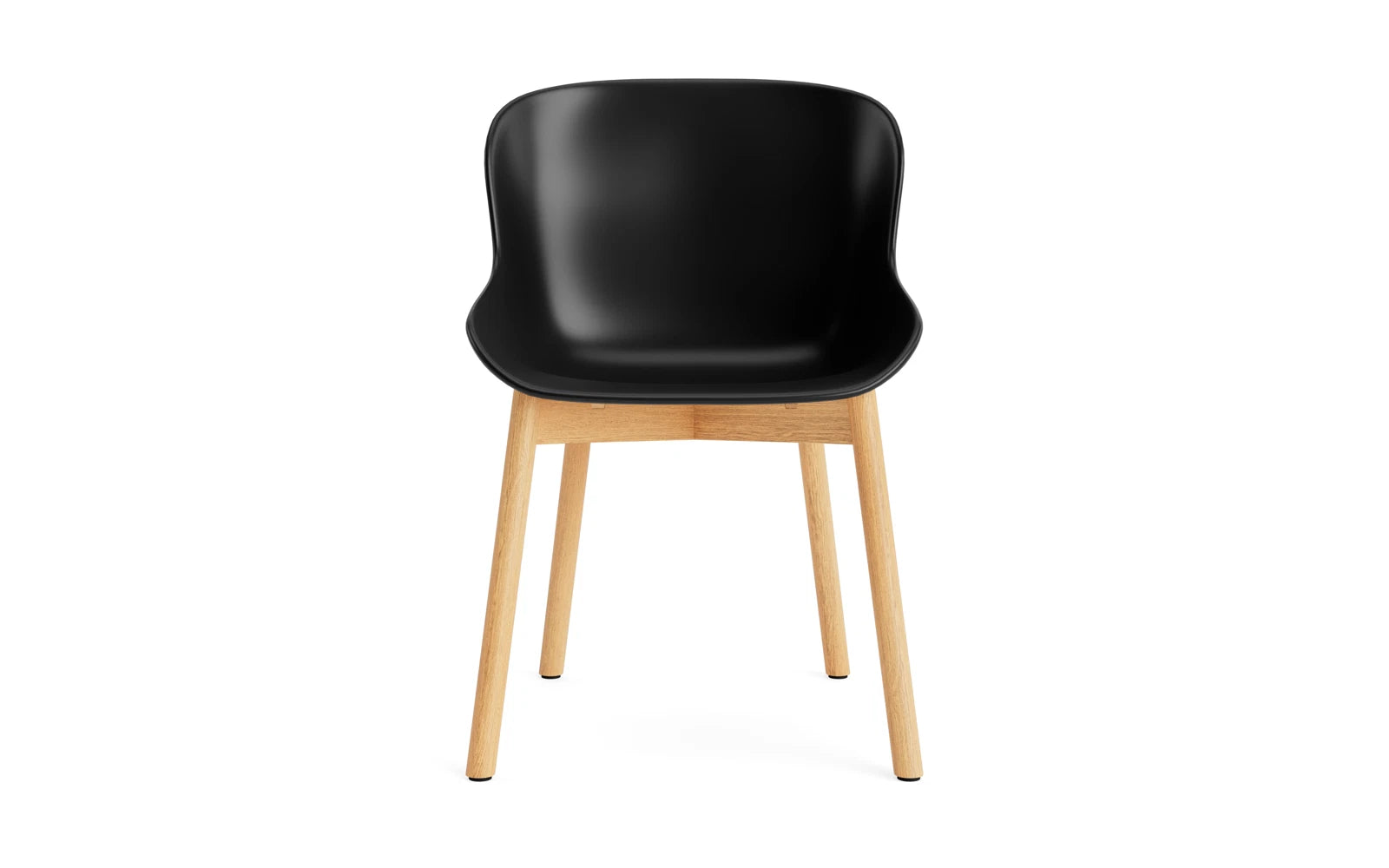 Genießen Sie den Hyg Stuhl Eiche Schwarz von Normann Copenhagen – ein elegantes Designstück, das Gemütlichkeit und Funktionalität perfekt kombiniert.