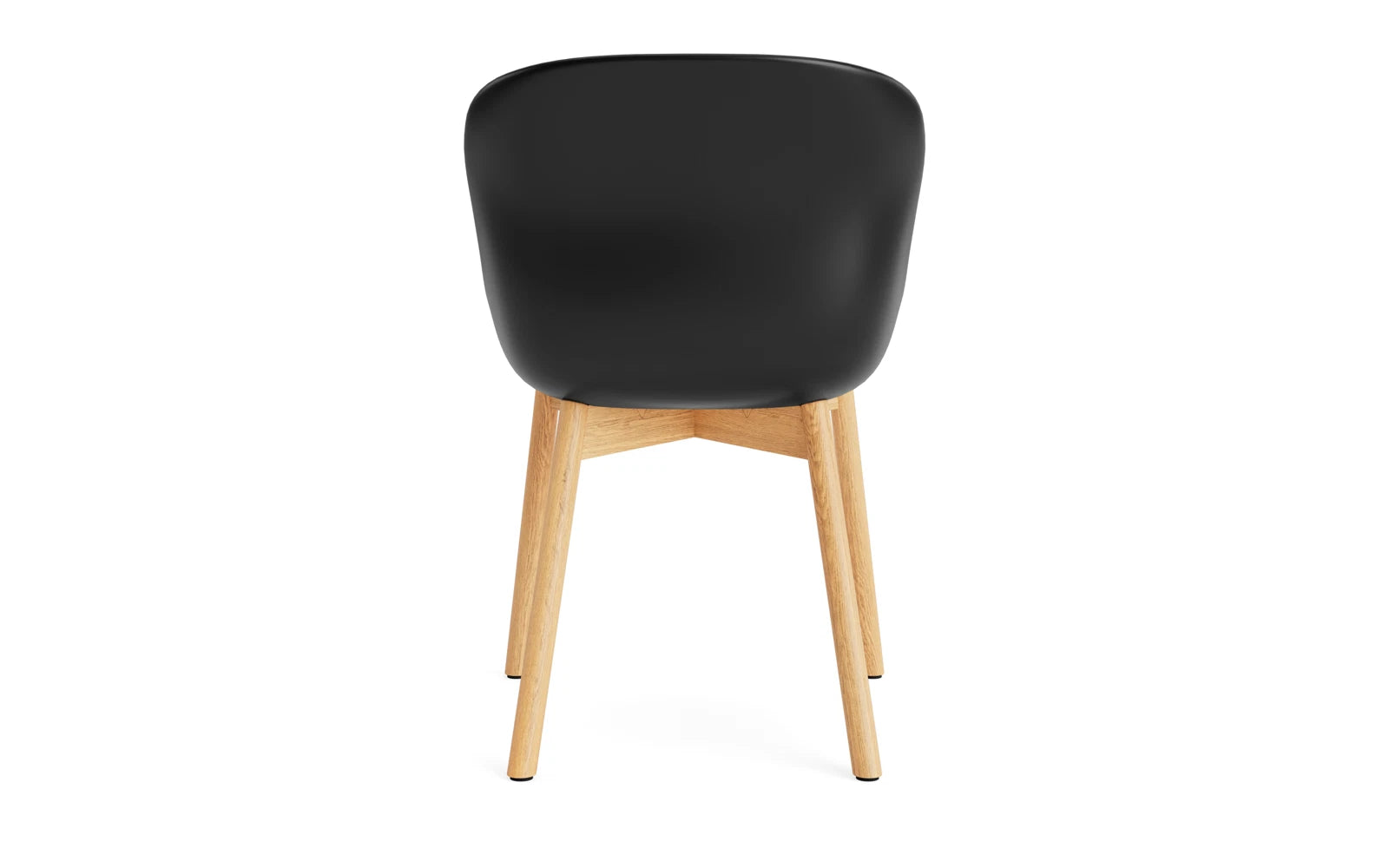 Genießen Sie den Hyg Stuhl Eiche Schwarz von Normann Copenhagen – ein elegantes Designstück, das Gemütlichkeit und Stil in Ihr Zuhause bringt.