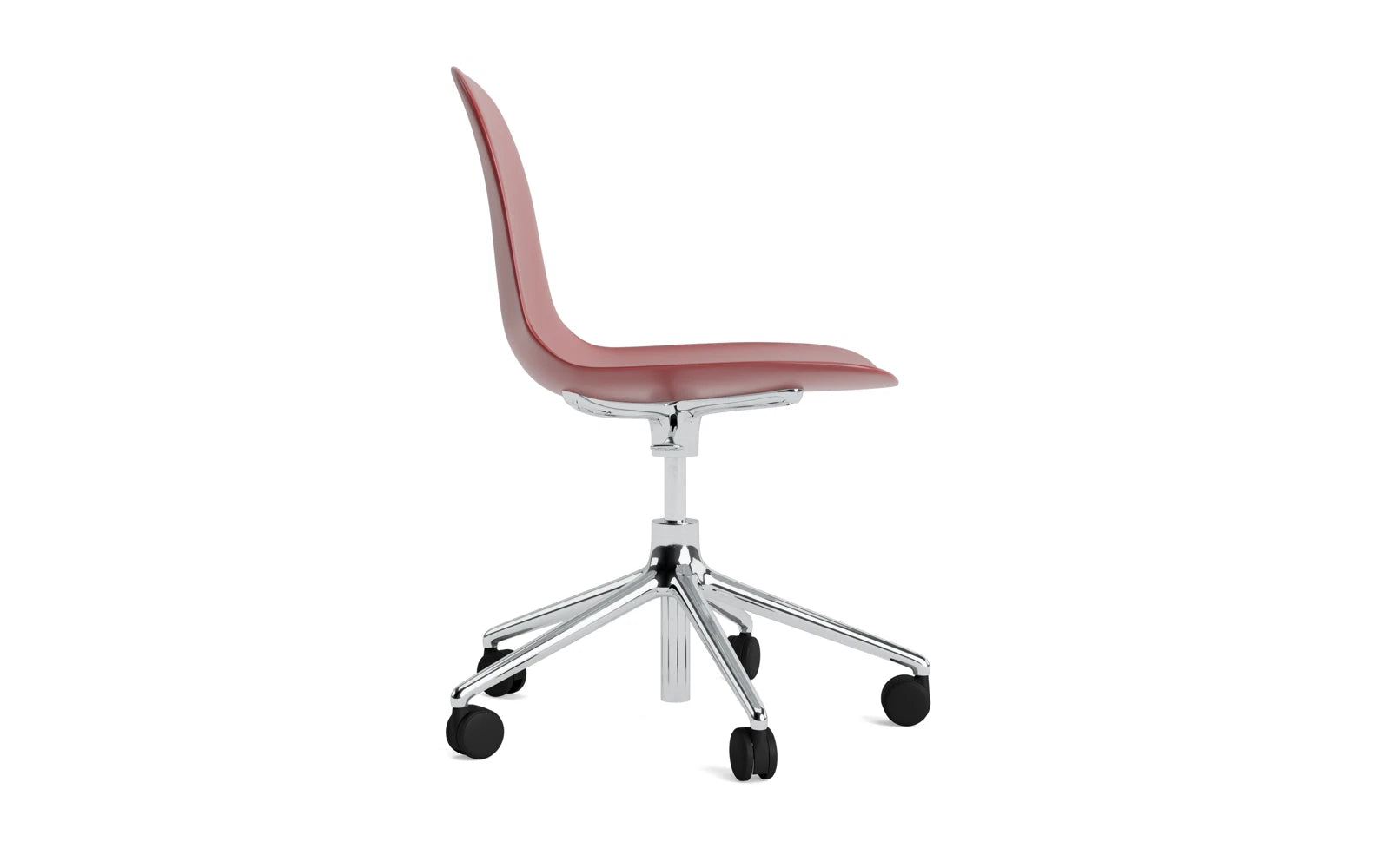 Der Form Bürostuhl von Normann Copenhagen bietet eine harmonische Kombination aus modernem Design und optimalem Sitzkomfort für produktives Arbeiten.