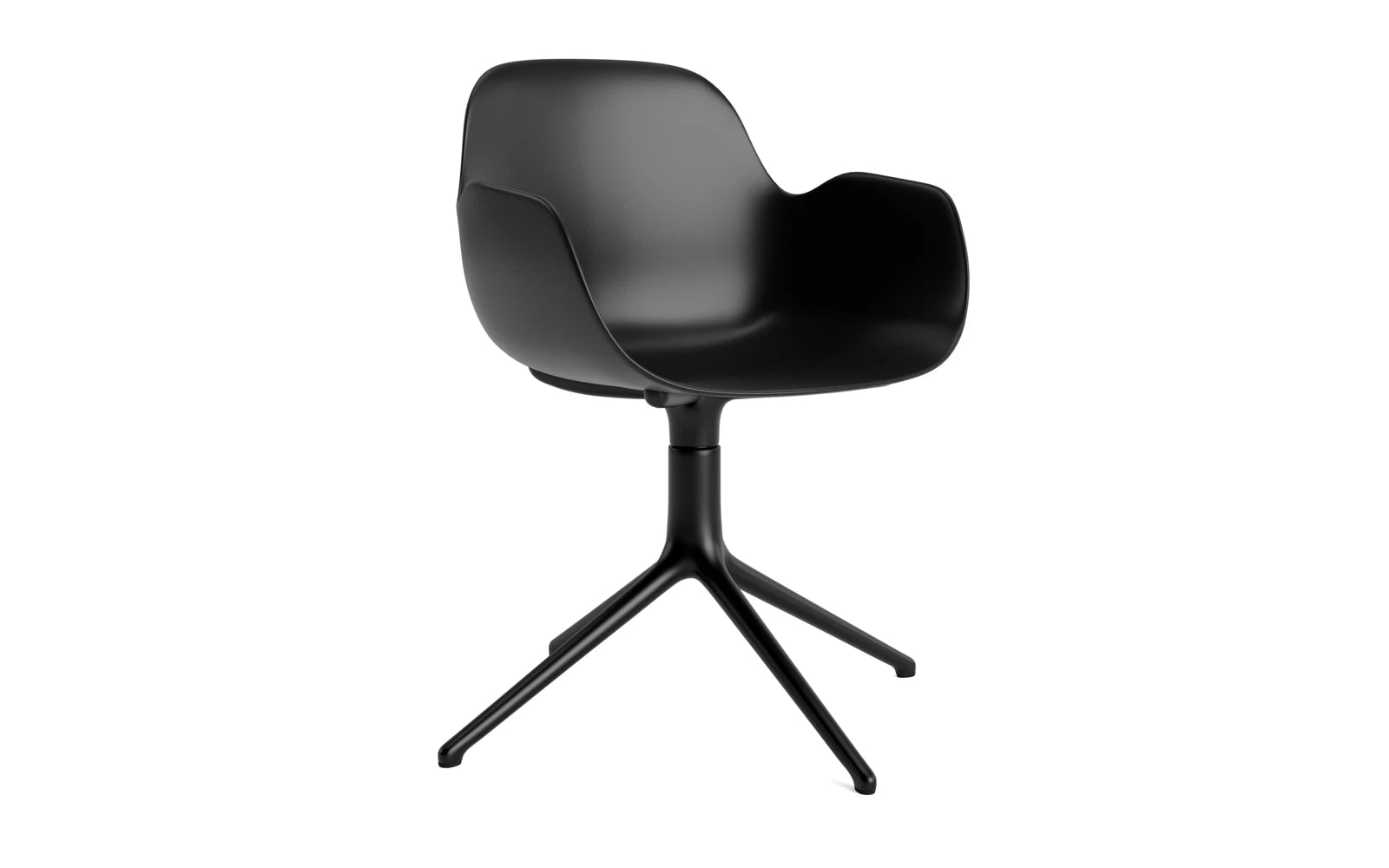 Eleganter Form Drehstuhl mit Armlehne von Normann Copenhagen.