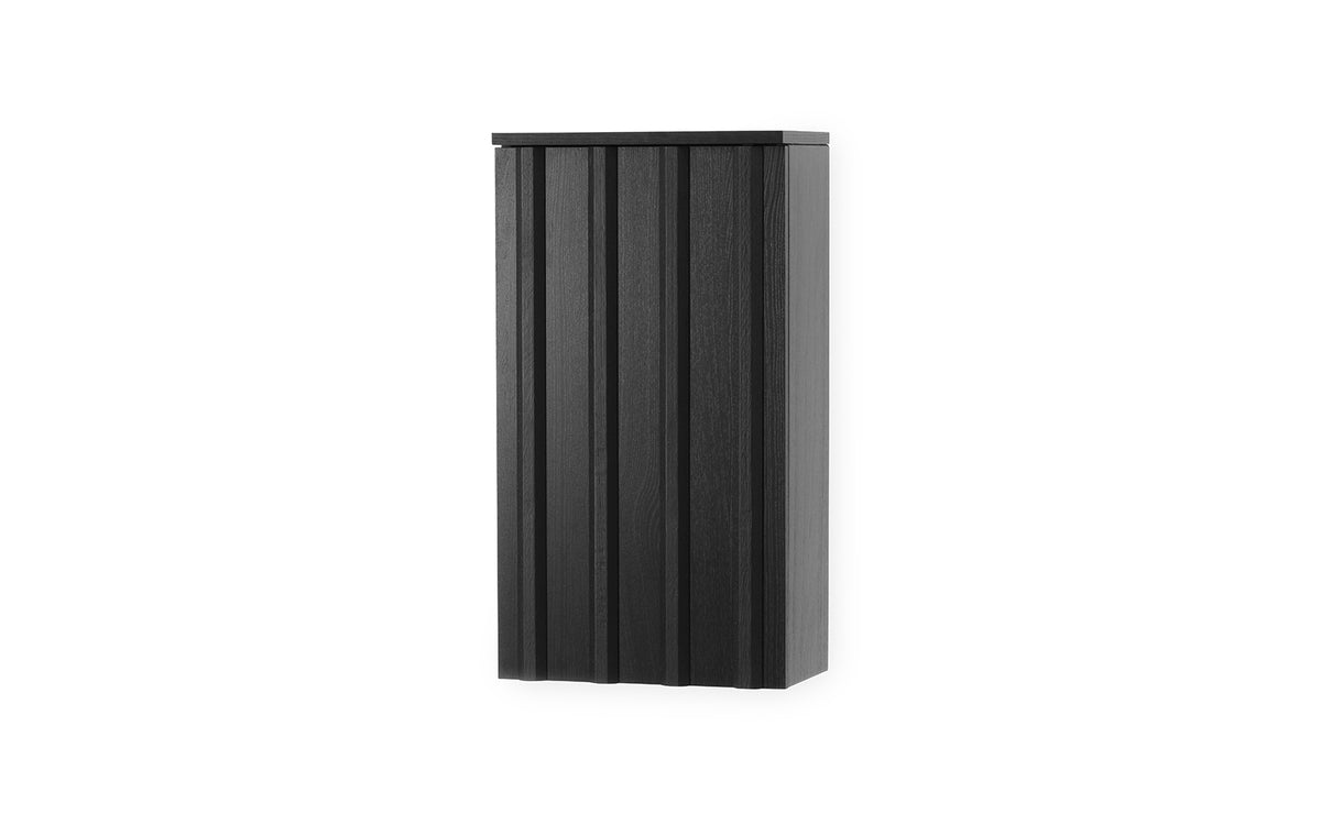 Rib Schrank in Black präsentiert im Onlineshop von KAQTU Design AG. Cabinet ist von Normann Copenhagen