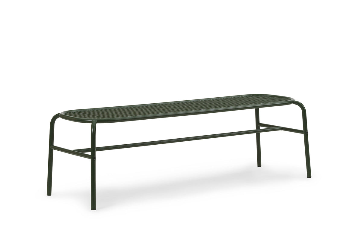 Vig Bank in Dunkelgrün präsentiert im Onlineshop von KAQTU Design AG. Gartenbank ist von Normann Copenhagen