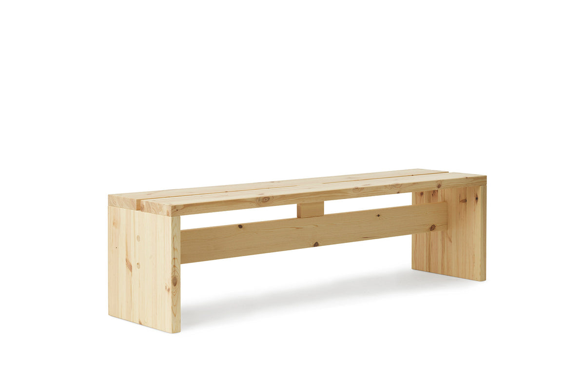 Stretch Bank in Beige präsentiert im Onlineshop von KAQTU Design AG. Sitzbank ist von Normann Copenhagen