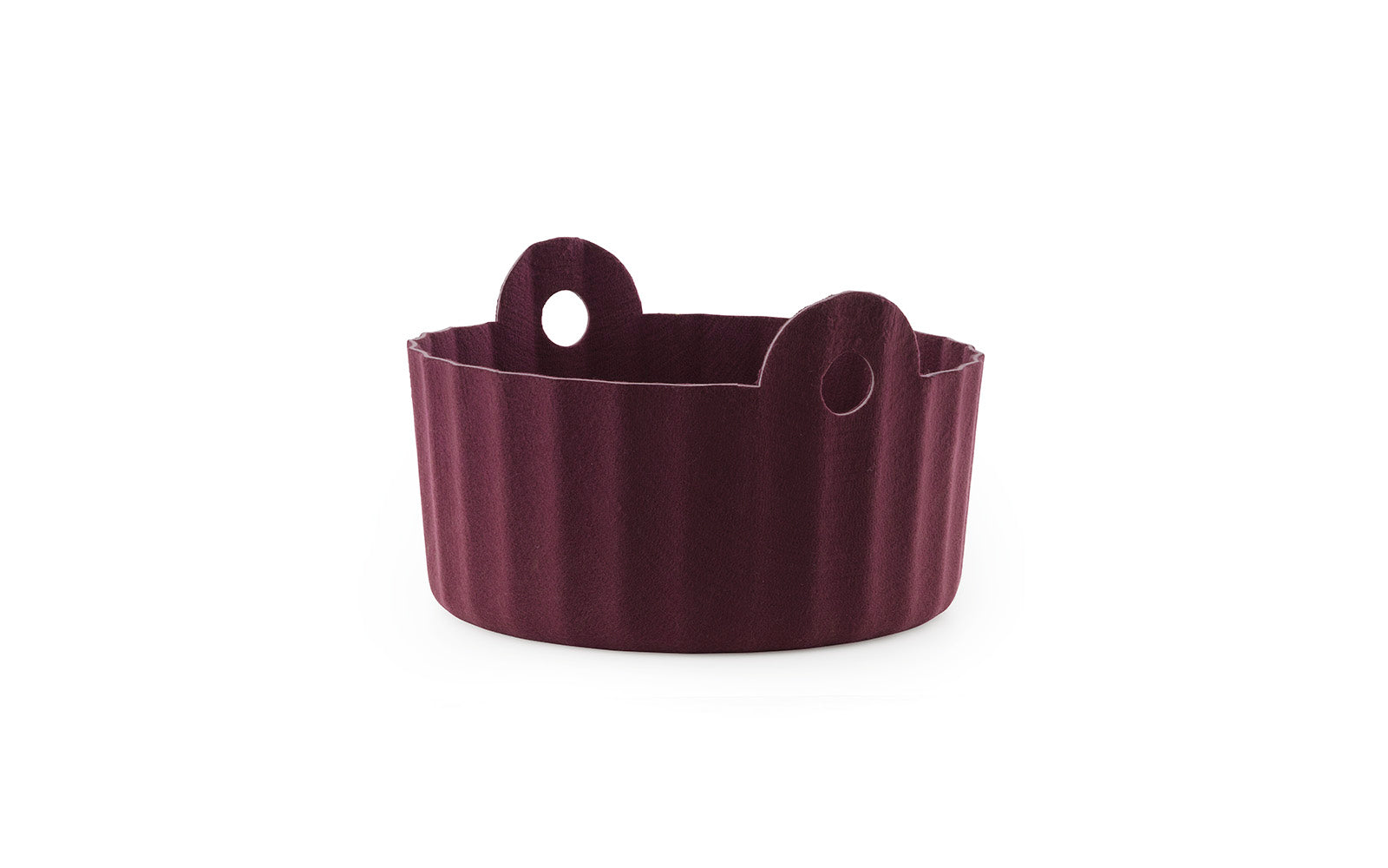 Colu Basket in Burgundy präsentiert im Onlineshop von KAQTU Design AG. Büromaterial ist von Normann Copenhagen