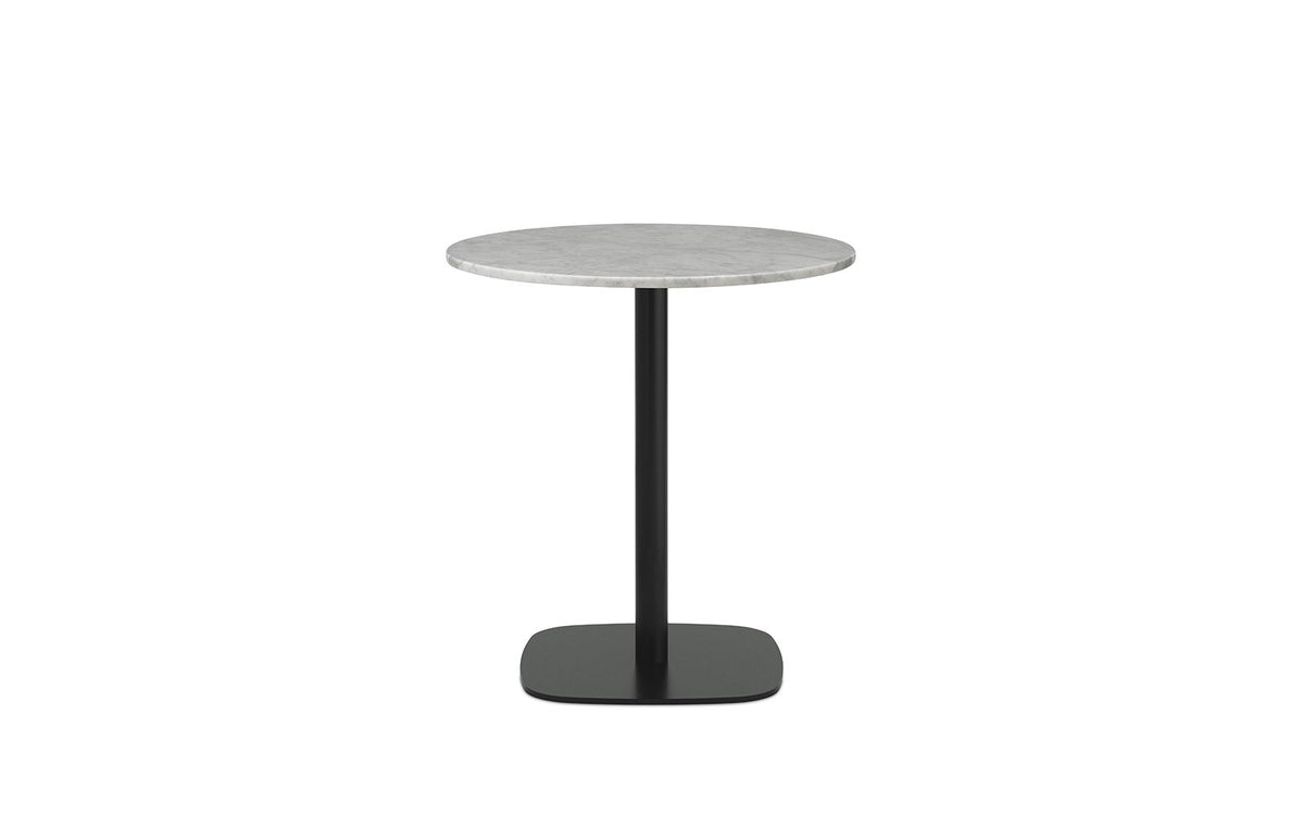 Table Form Café H74,5 Ø70 cm marbre