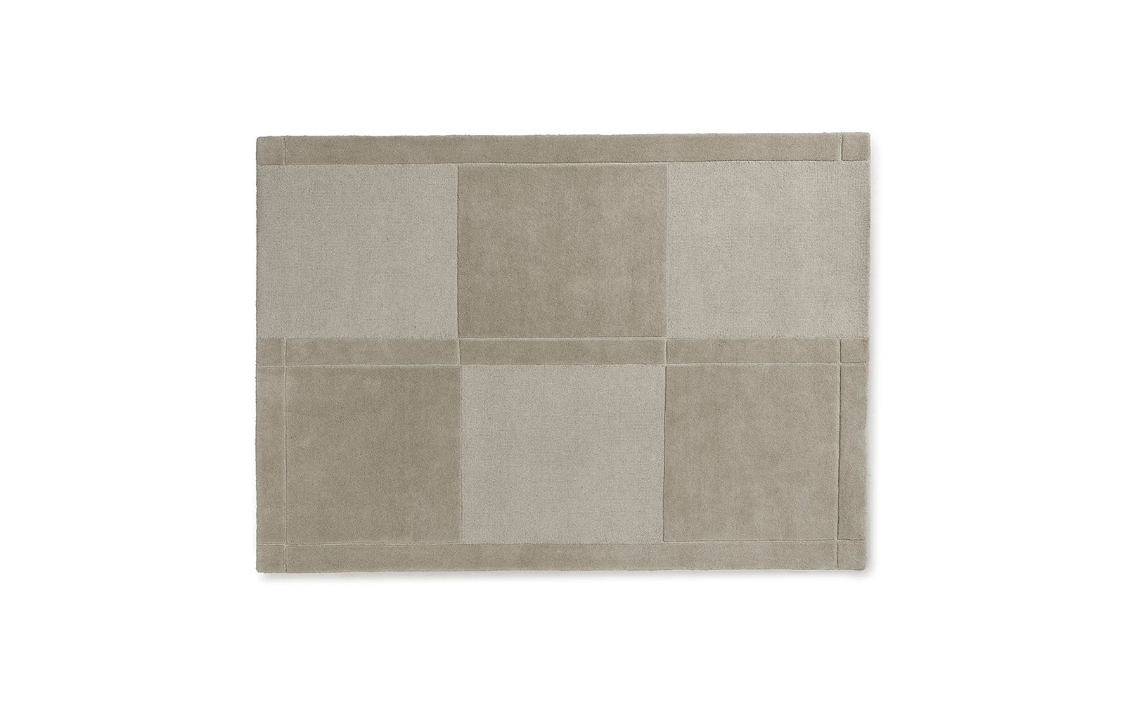 Level Teppich 170x240 cm in Warm Grey präsentiert im Onlineshop von KAQTU Design AG. Teppich ist von Normann Copenhagen