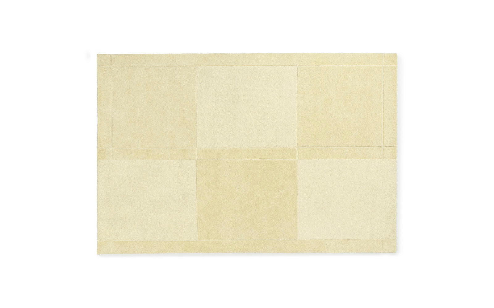 Level Teppich 200x300 cm in Light Yellow präsentiert im Onlineshop von KAQTU Design AG. Teppich ist von Normann Copenhagen