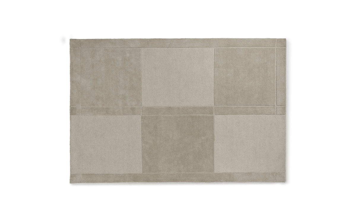 Level Teppich 200x300 cm in Warm Grey präsentiert im Onlineshop von KAQTU Design AG. Teppich ist von Normann Copenhagen