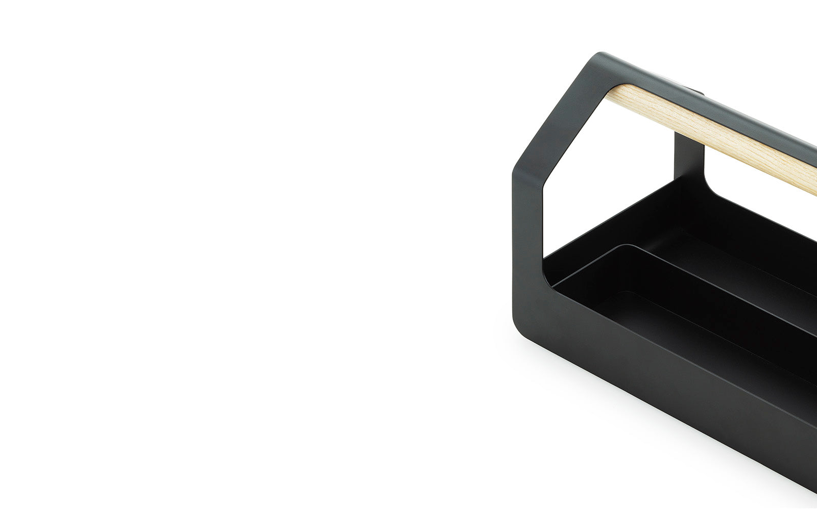 Entdecken Sie die Haus Toolbox von Normann Copenhagen – eine stilvolle und funktionale Aufbewahrungslösung für jeden Raum. Ideal für Werkzeuge, Schreibwaren und mehr!