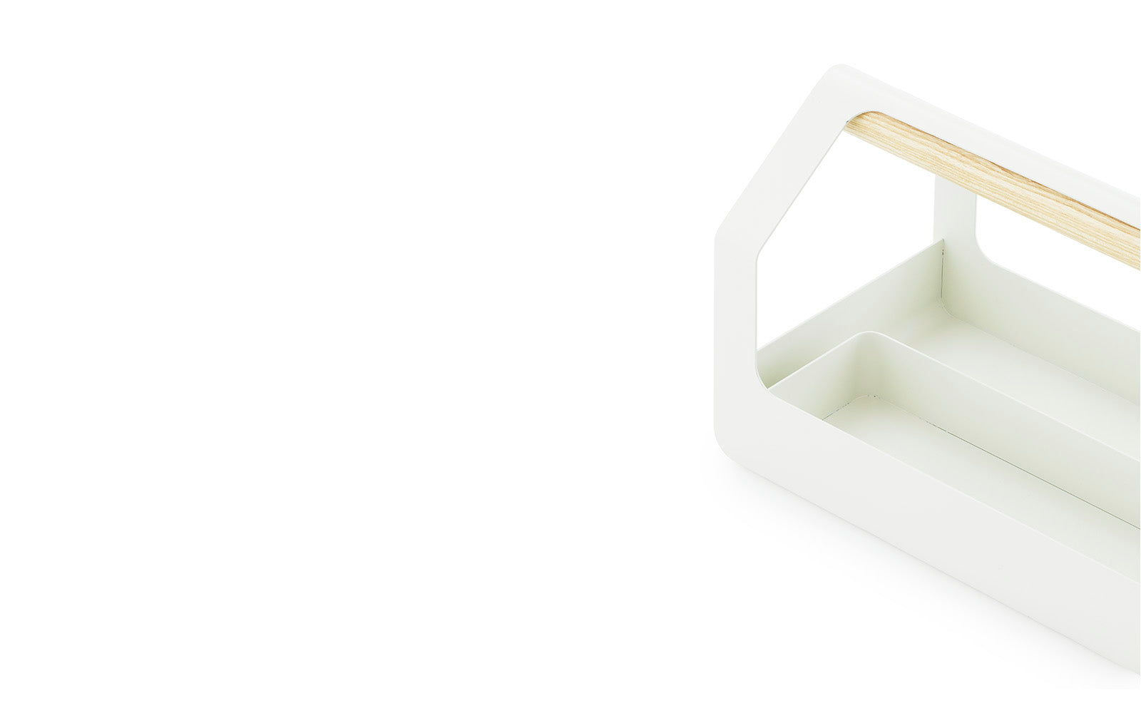 Entdecken Sie die Haus Toolbox von Normann Copenhagen – eine stilvolle und funktionale Aufbewahrungslösung für jeden Raum. Ideal für Werkzeuge, Schreibwaren und mehr!