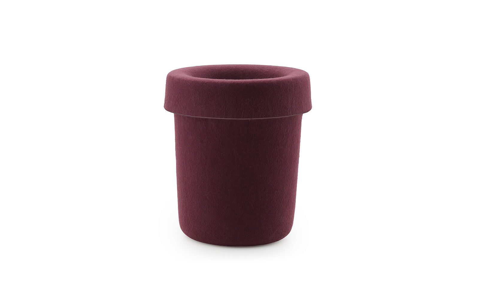 Hide Office Papierkorb in Burgundy präsentiert im Onlineshop von KAQTU Design AG. Papierkorb ist von Normann Copenhagen