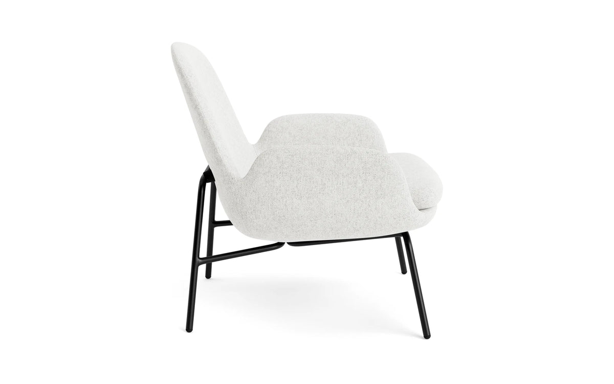 Era Lounge-Sessel niedrig schwarzer Stahl Hallingdal in Hallingdal 110 präsentiert im Onlineshop von KAQTU Design AG. Sessel ist von Normann Copenhagen