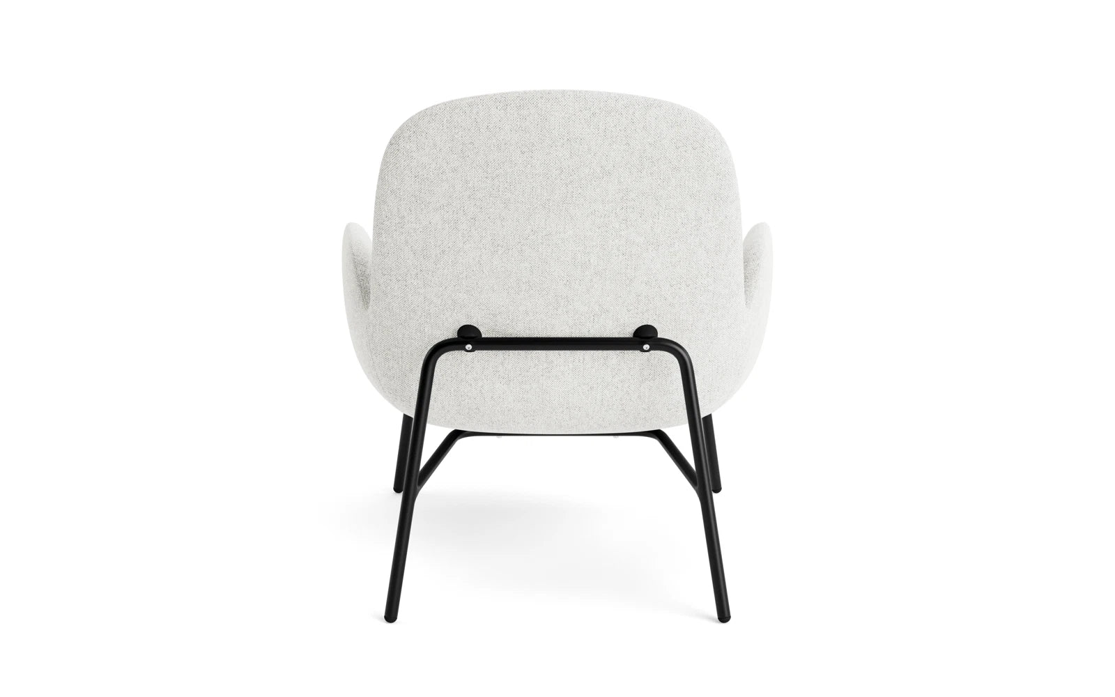 Erleben Sie den Era Lounge-Sessel: Eleganz trifft Komfort. Ideal für jedes Zuhause, mit hochwertigem Hallingdal-Stoff und schwarzem Stahlgestell.