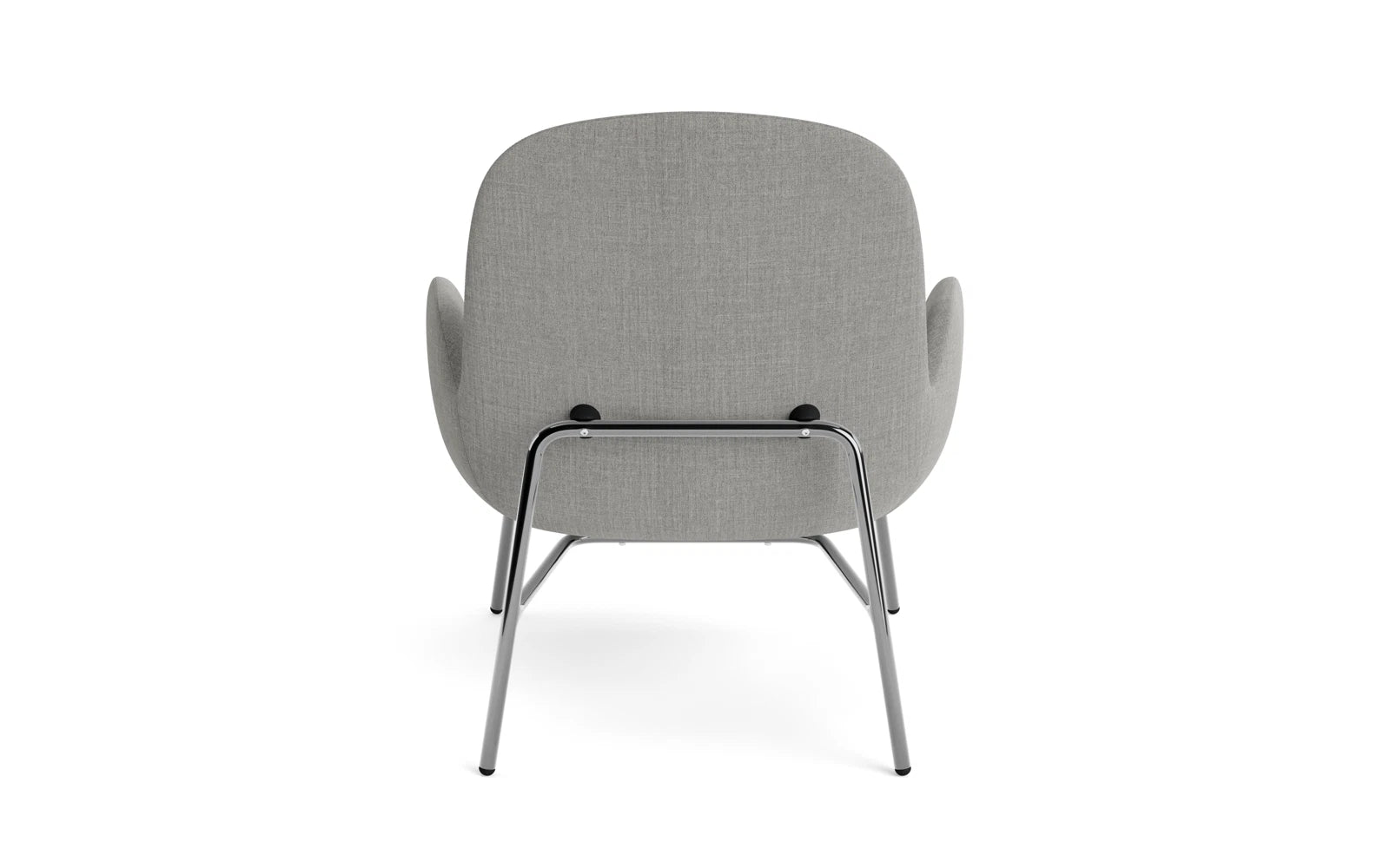 Erleben Sie den Era Lounge-Sessel niedrig Chrom Remix von Normann Copenhagen – ein zeitloses Möbelstück, das Stil, Komfort und Qualität in Ihr Zuhause bringt.