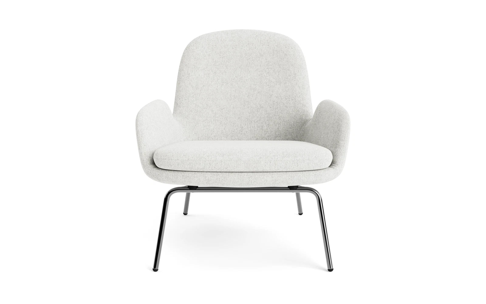 Erleben Sie den Era Lounge-Sessel niedrig Chrom Hallingdal von Normann Copenhagen – ein eleganter Sessel, der zeitlosen Komfort und vielseitige Gestaltungsmöglichkeiten vereint.