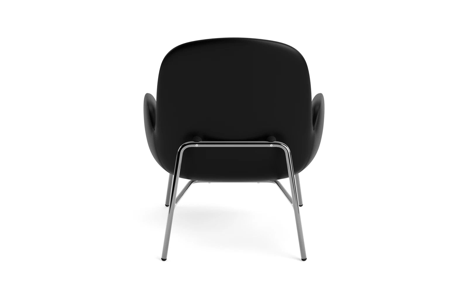 Erleben Sie den Era Lounge-Sessel niedrig Chrom Ultra von Normann Copenhagen – ein zeitloses Design, das höchsten Komfort und Flexibilität für Ihr Zuhause bietet.