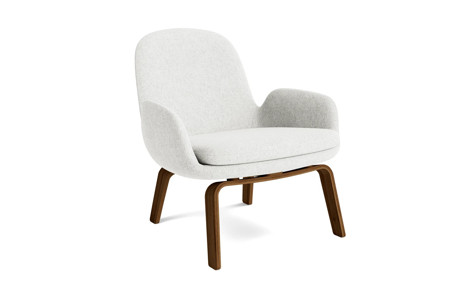 Era Lounge-Sessel niedrig Walnuss Hallingdal in Hallingdal 110 präsentiert im Onlineshop von KAQTU Design AG. Sessel ist von Normann Copenhagen