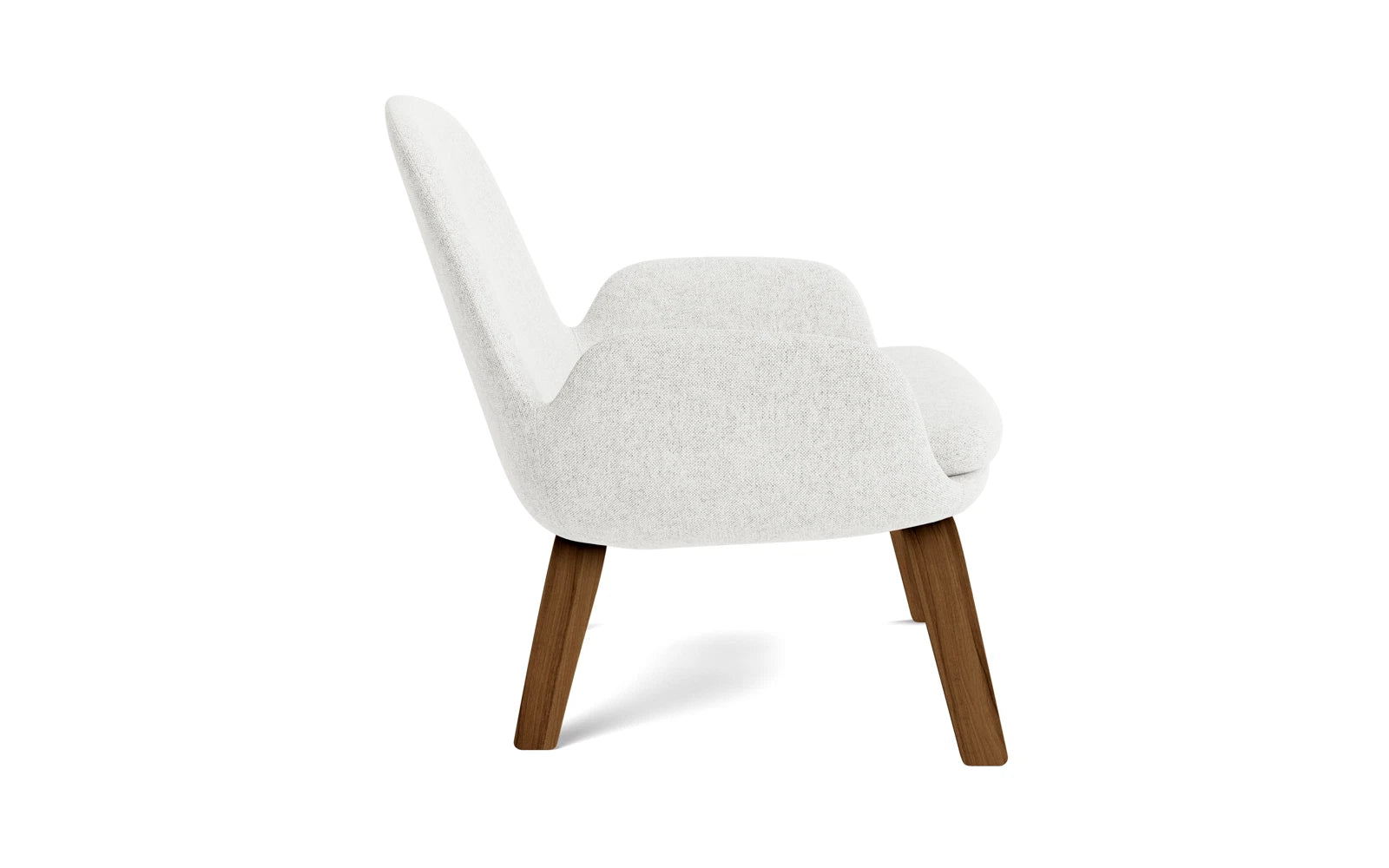 Entdecken Sie den Era Lounge-Sessel niedrig in Walnuss und Hallingdal – ein zeitloses Design, das Komfort und Stil für Ihr Zuhause vereint.