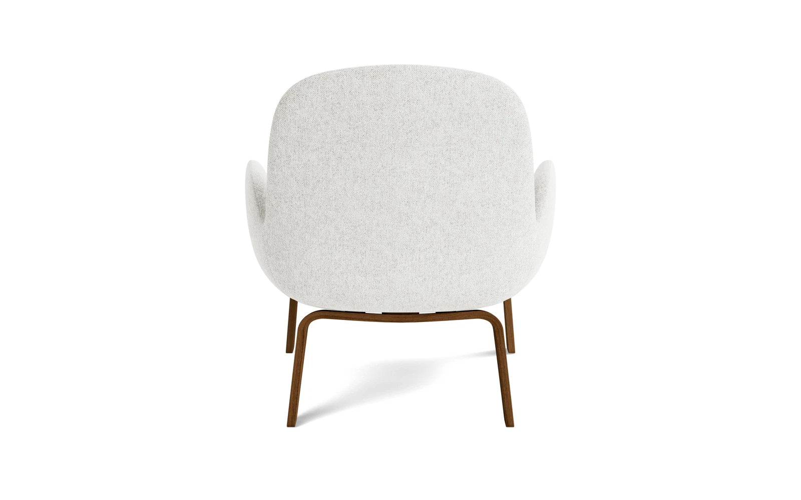 Erleben Sie den Era Lounge-Sessel niedrig in Walnuss und Hallingdal – ein elegantes Möbelstück, das Komfort und zeitlose Ästhetik perfekt kombiniert.