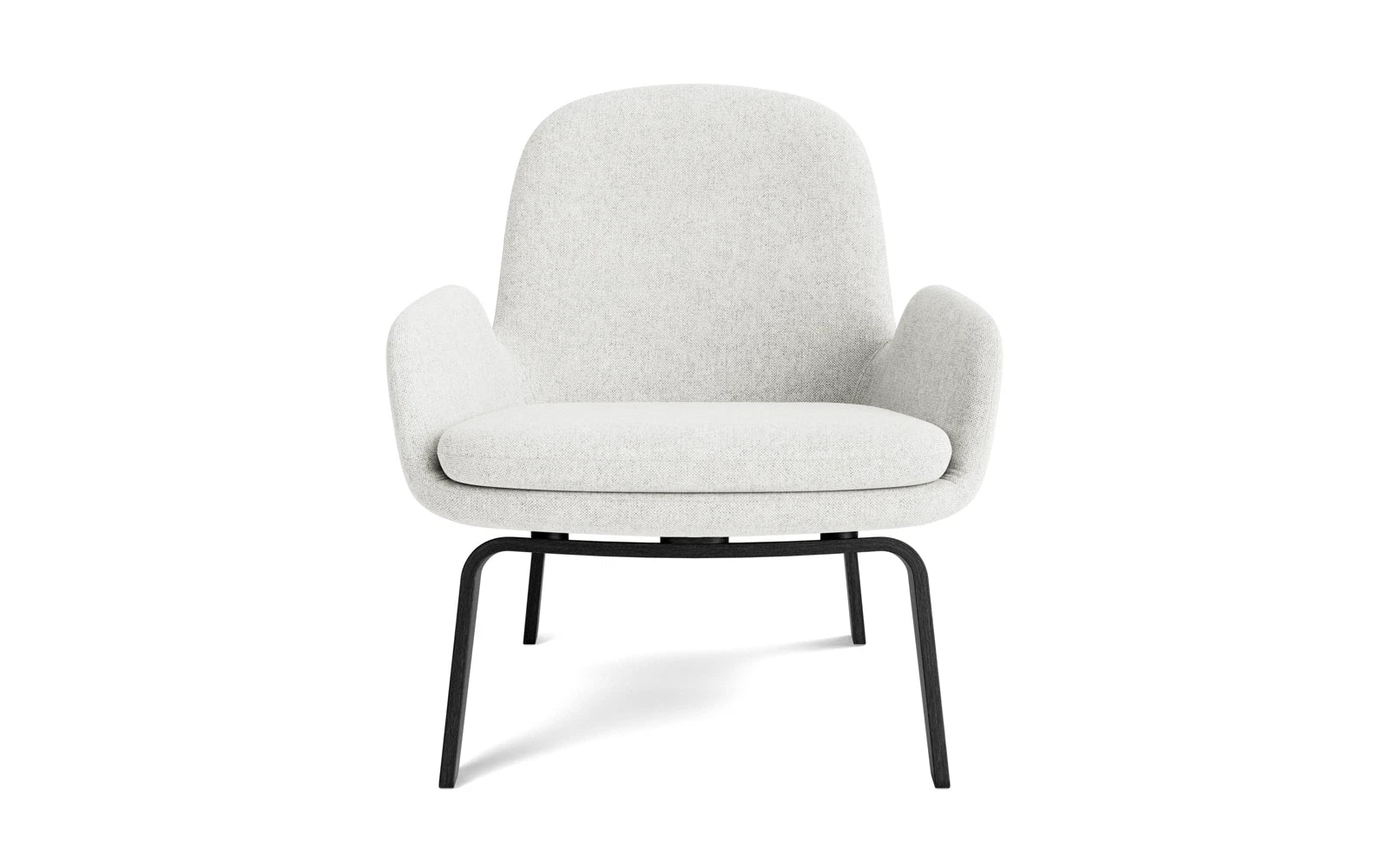 Erleben Sie den Era Lounge-Sessel in edler schwarzer Eiche und hochwertigem Hallingdal-Stoff – ein stilvolles Möbelstück für höchsten Sitzkomfort.