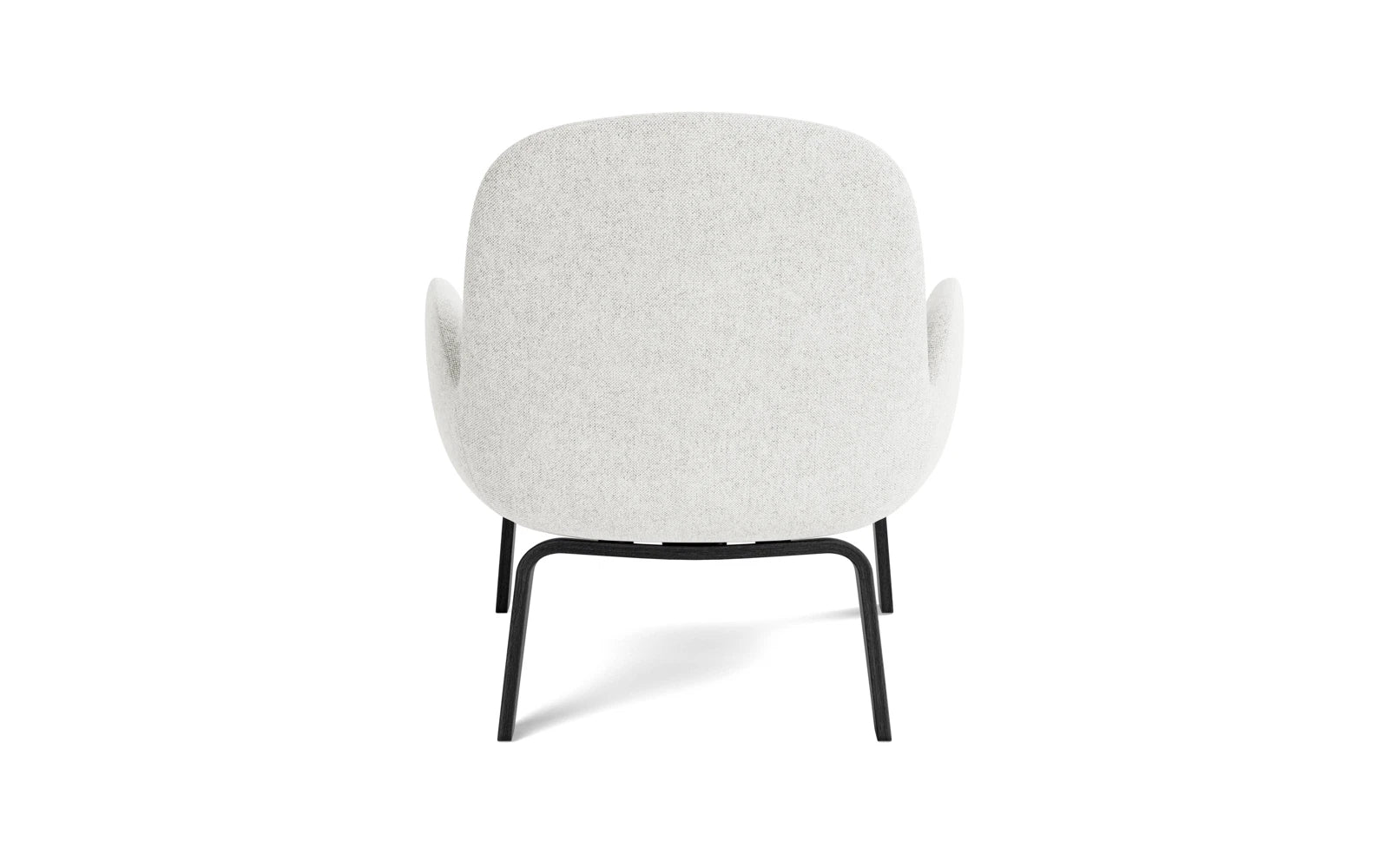 Erleben Sie den Era Lounge-Sessel in edler schwarzer Eiche und hochwertigem Hallingdal-Stoff – ein stilvolles Möbelstück für höchsten Sitzkomfort.