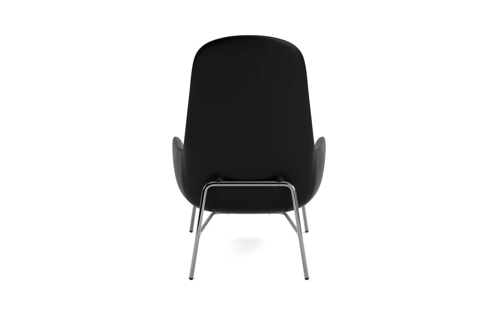 Erleben Sie den Era Lounge-Sessel hoch Chrom Ultra von Normann Copenhagen – ein elegantes Design, das Komfort und Stil harmonisch verbindet.