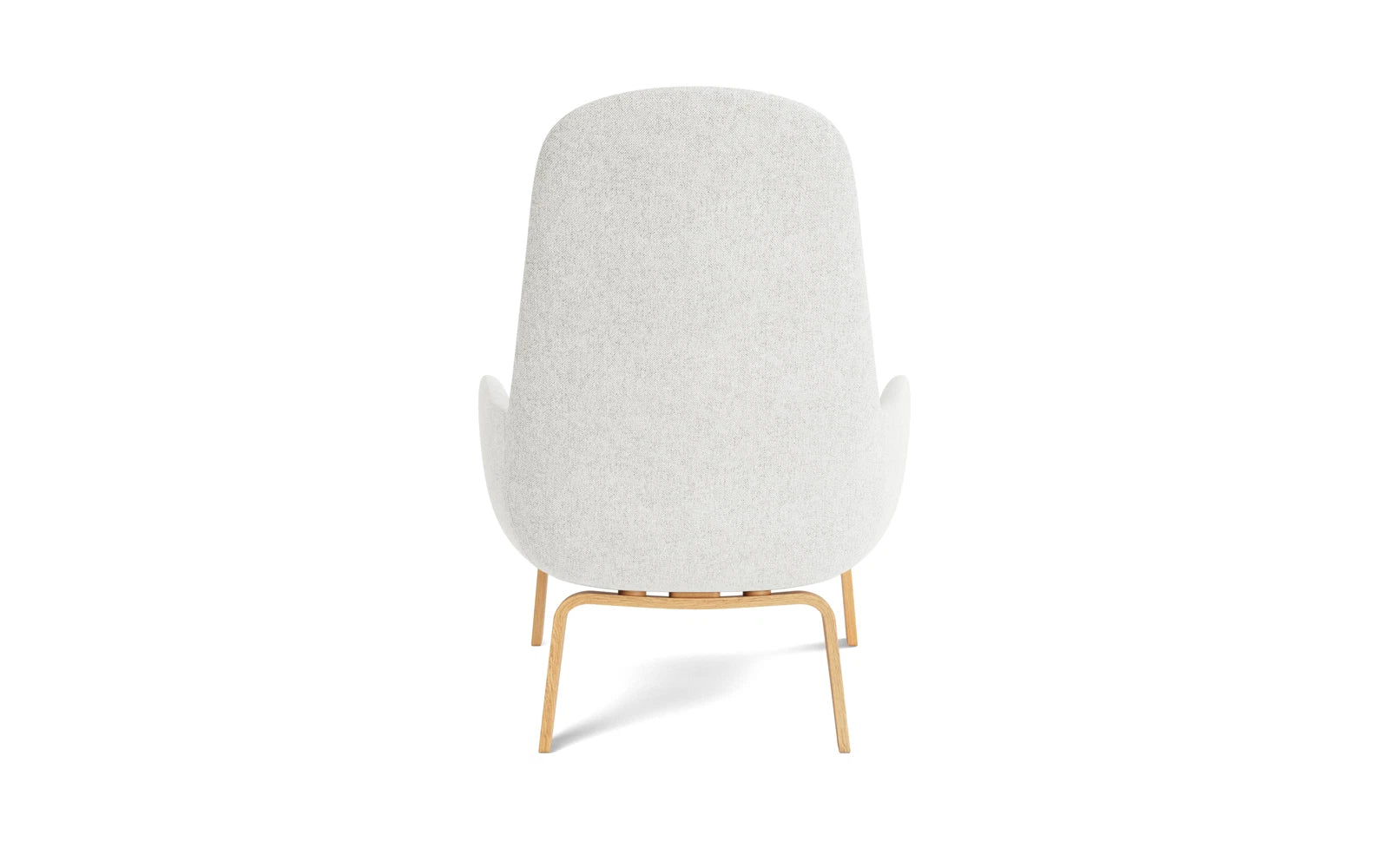 Entdecken Sie den Era Lounge-Sessel hoch Eiche Hallingdal von Normann Copenhagen – ein stilvolles Möbelstück, das zeitlosen Komfort und hochwertige Verarbeitung vereint.