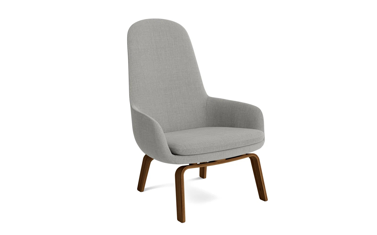 Era Lounge-Sessel hoch Walnuss Remix in Remix 133 präsentiert im Onlineshop von KAQTU Design AG. Sessel ist von Normann Copenhagen