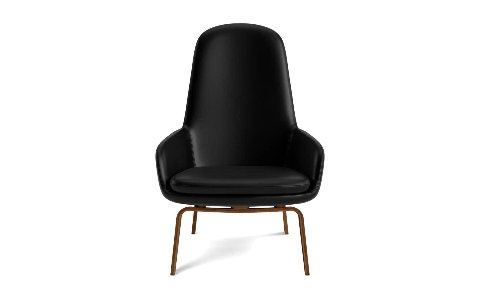 Der Era Lounge-Sessel hoch von Normann Copenhagen vereint elegantes Design und edles Eichenholz für ein luxuriöses Sitzerlebnis.