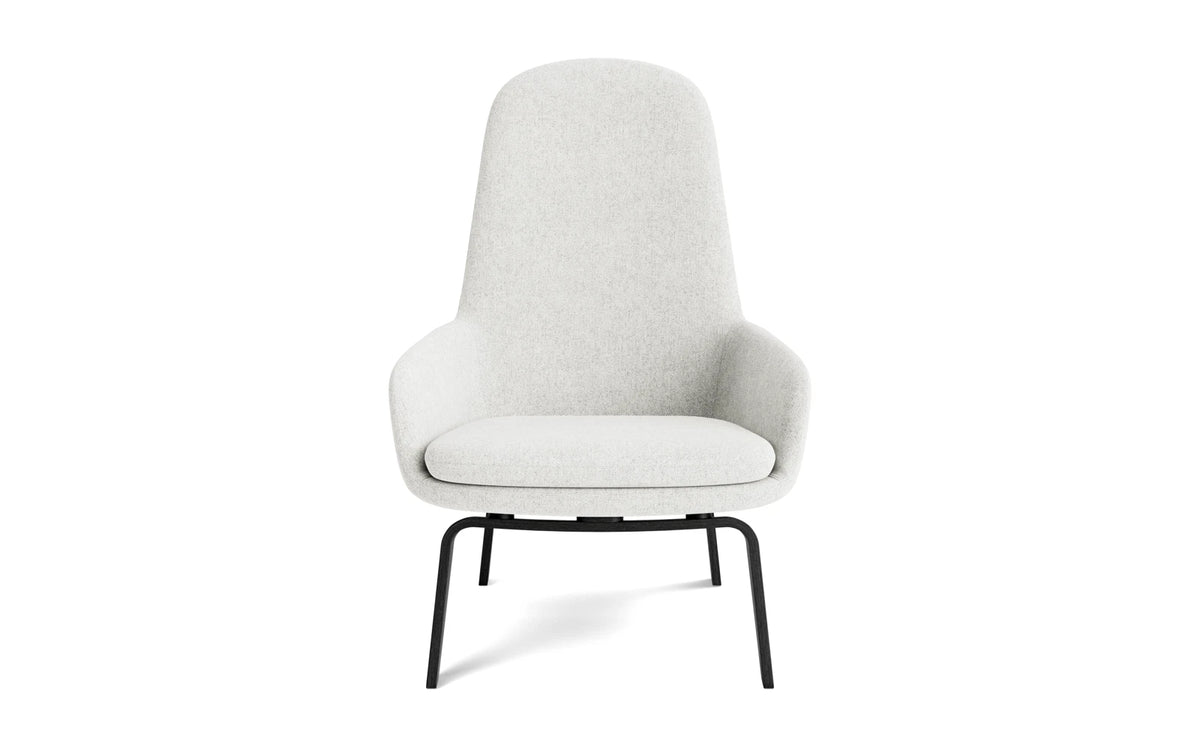 Era Lounge-Sessel hoch Schwarze Eiche Hallingdal in Hallingdal 110 präsentiert im Onlineshop von KAQTU Design AG. Sessel ist von Normann Copenhagen