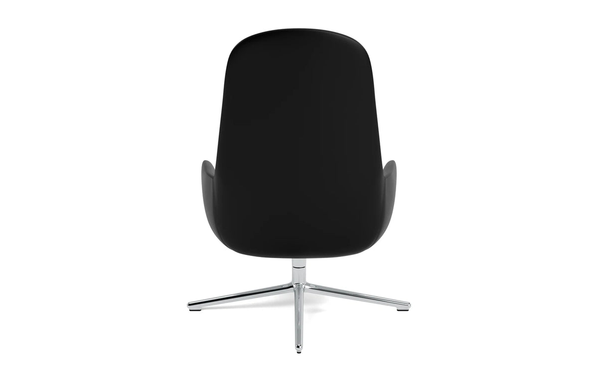 Era Lounge-Sessel hoch mit Drehgestell Aluminium Ultra in Ultra 41599 präsentiert im Onlineshop von KAQTU Design AG. Drehsessel ist von Normann Copenhagen