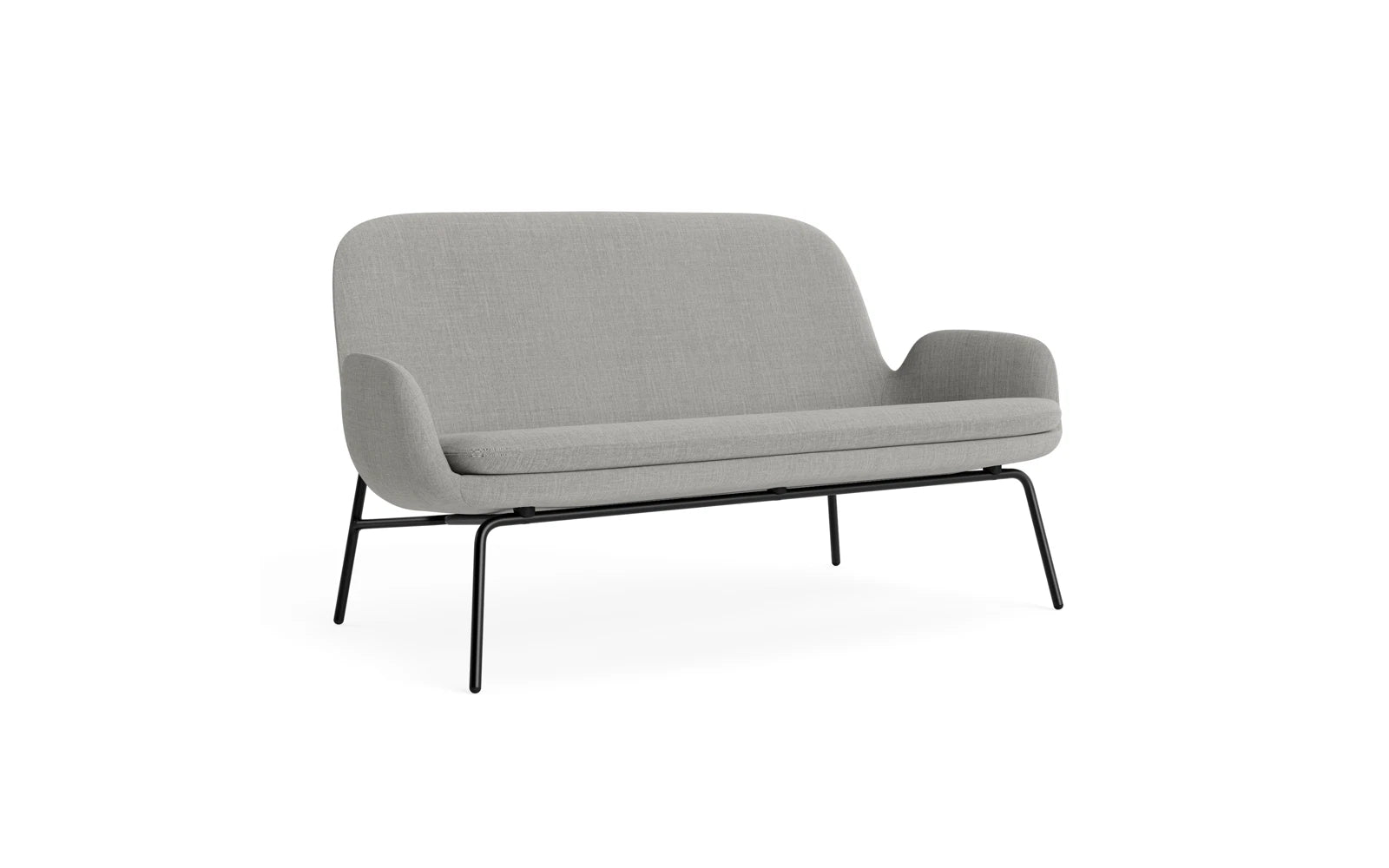 Era Sofa schwarzer Stahl Remix in Remix 133 präsentiert im Onlineshop von KAQTU Design AG. 2er Sofa ist von Normann Copenhagen