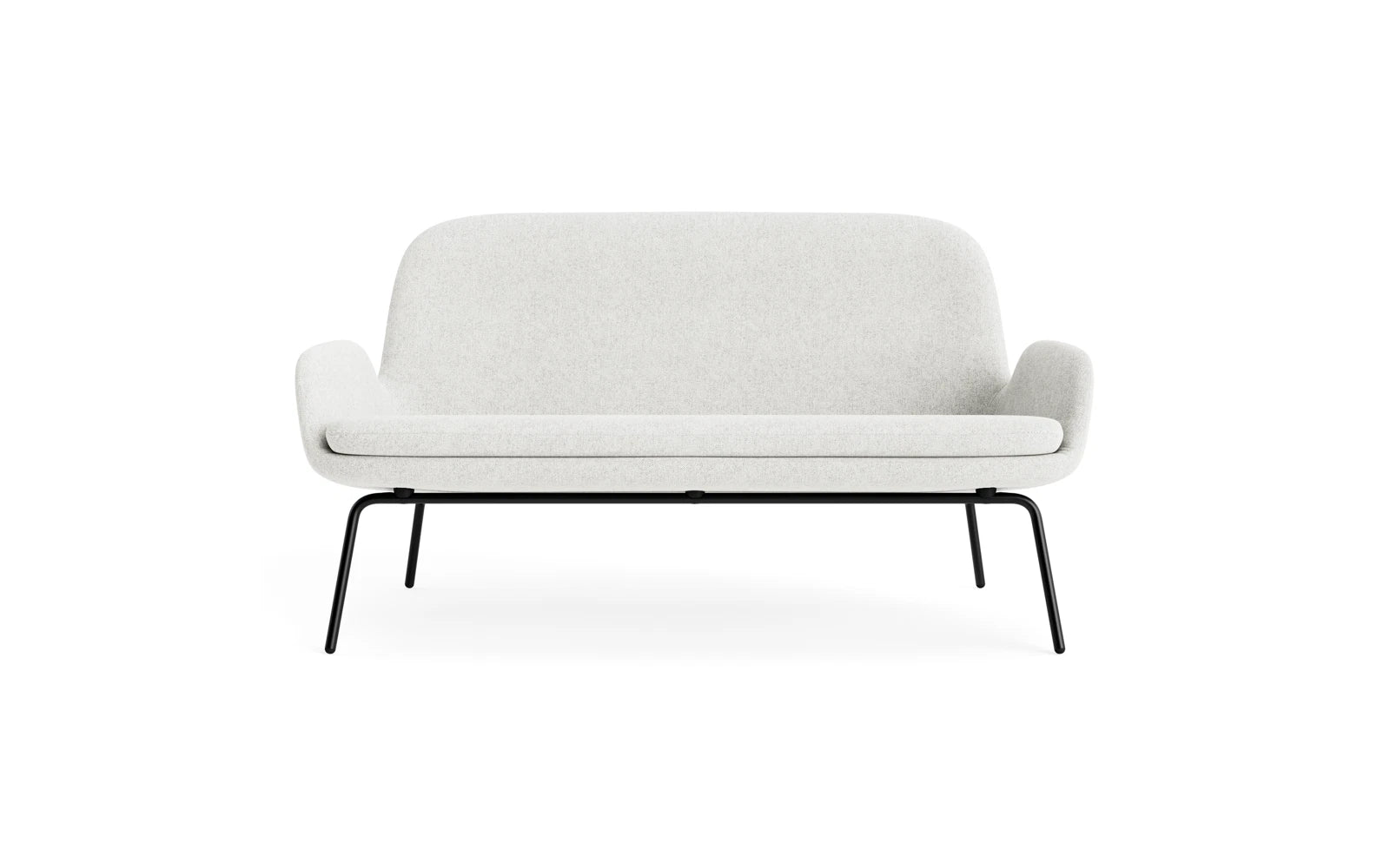 Entdecken Sie das Era Sofa von Normann Copenhagen: Elegantes Design mit robustem Stahlrahmen und luxuriösem Hallingdal-Stoff für unvergleichlichen Sitzkomfort.