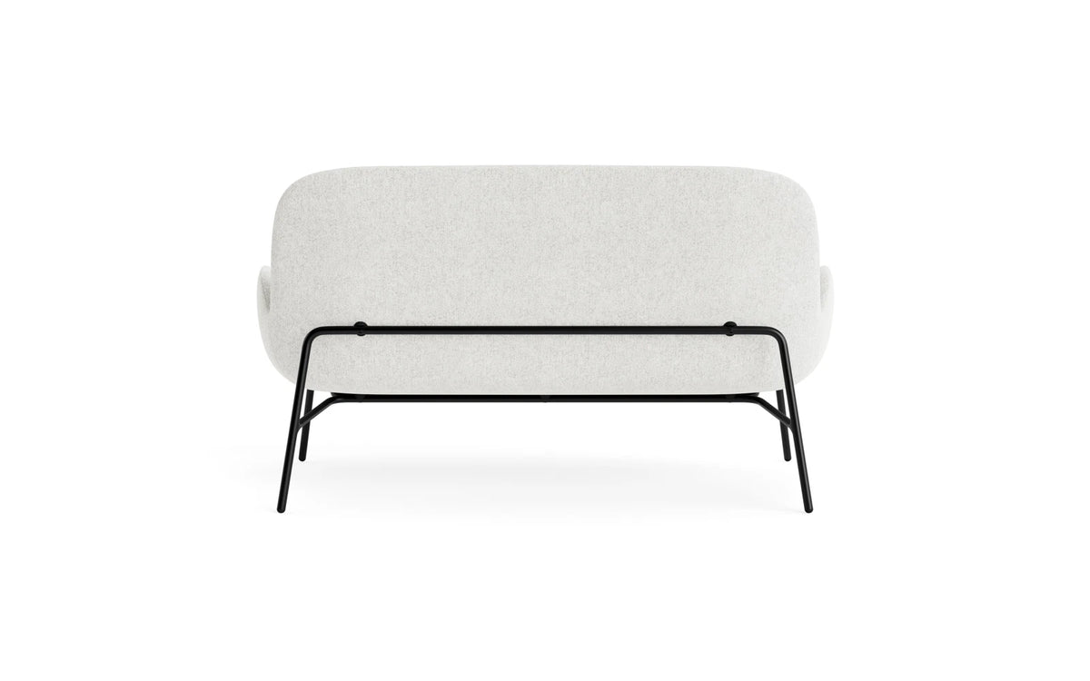 Era Sofa schwarzer Stahl Hallingdal in Hallingdal 110 präsentiert im Onlineshop von KAQTU Design AG. 2er Sofa ist von Normann Copenhagen